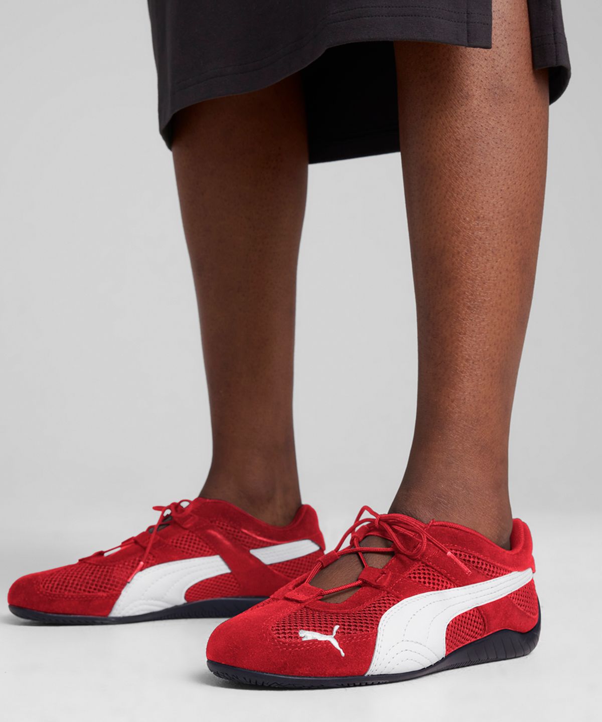 푸마(PUMA) 스피드캣 고 우먼스 - 레드:화이트 / 403589-02