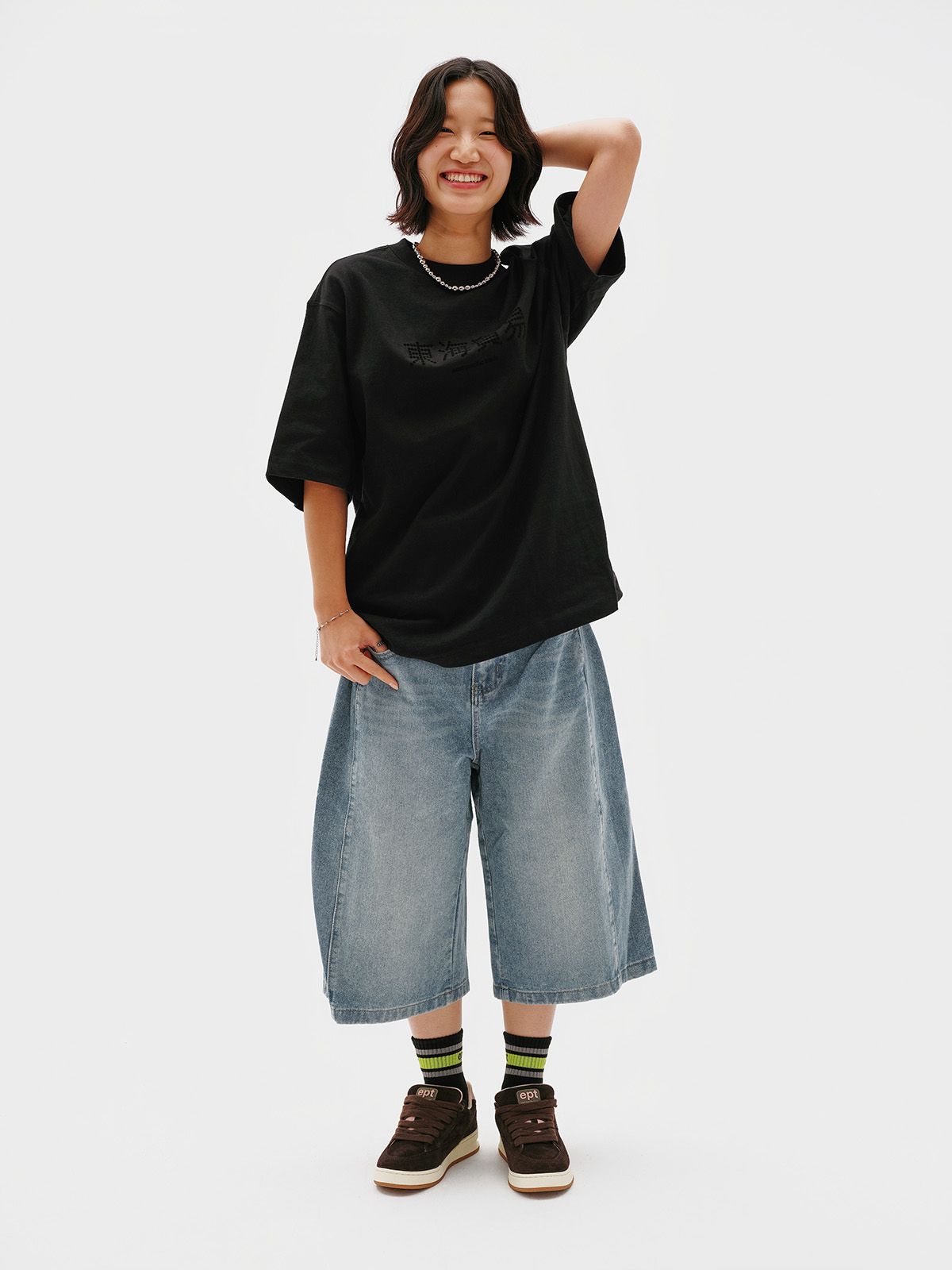 이피티(EPT) DOT DHMY T-SHIRT (BLACK)