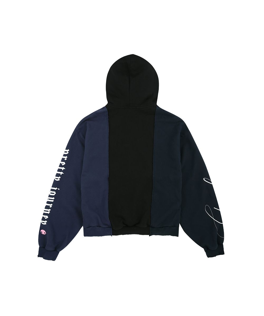 MUSINSA | GRAILZ [GRAILZ I KUROMI] KUROMI REWORK HOODIE [NAVY]