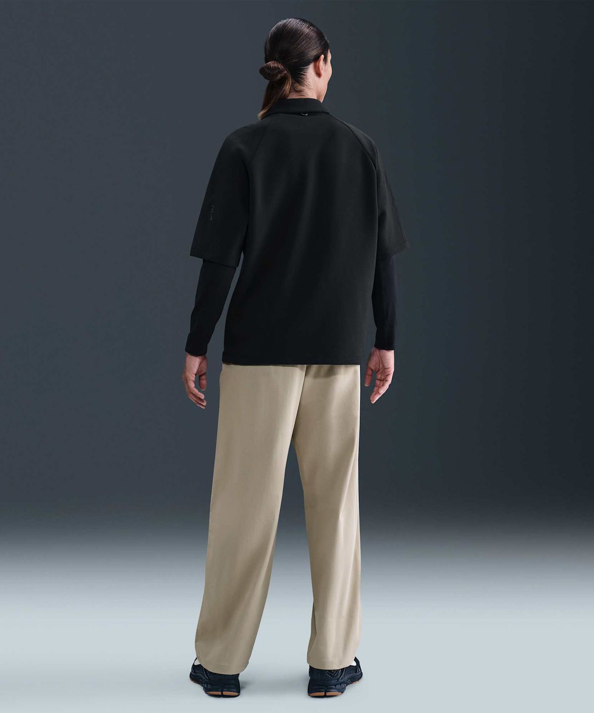 나이키(NIKE) 24.7 퍼펙트스트레치 드라이 핏 루즈 핏 치노 바지 M - 데저트 카키:카키 / HQ6942-251
