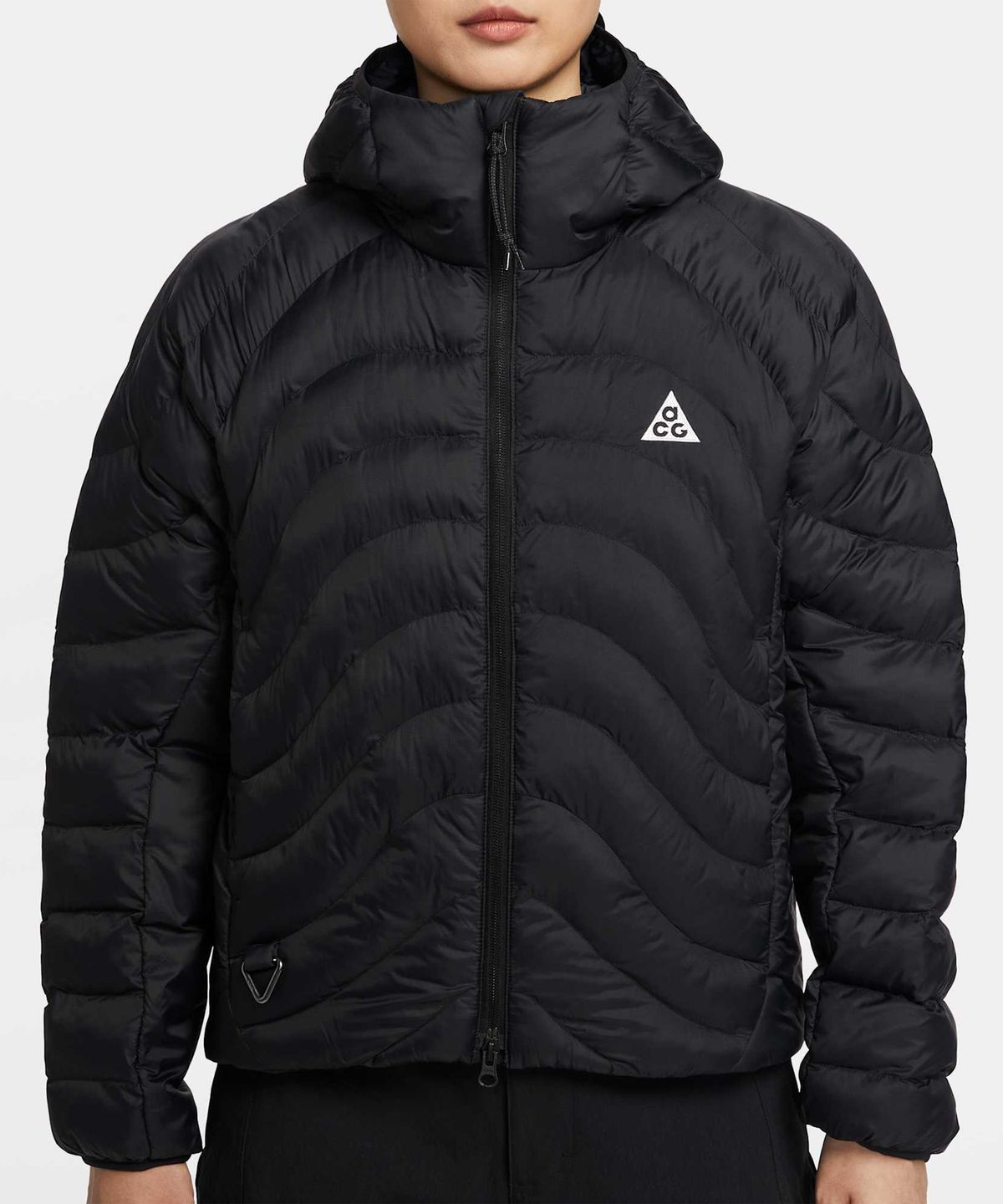 나이키(NIKE) ACG 라바 플로우 써마 핏 ADV 재킷 W - 블랙:서밋 화이트 / HM9964-010
