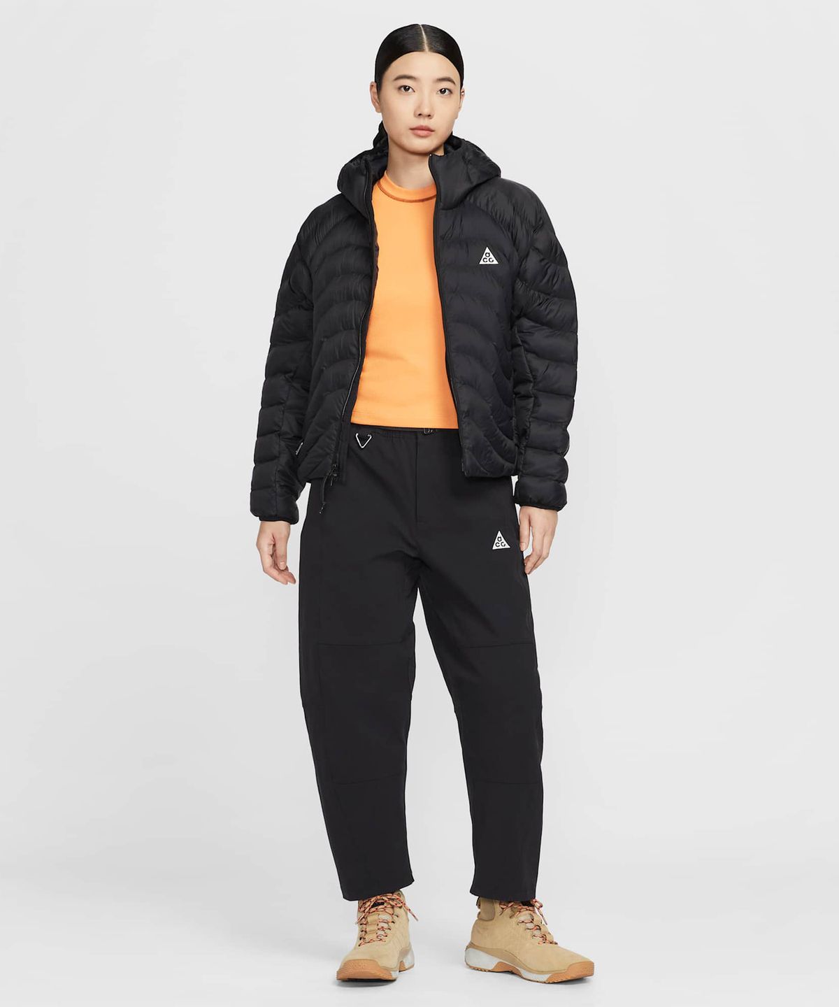 나이키(NIKE) ACG 라바 플로우 써마 핏 ADV 재킷 W - 블랙:서밋 화이트 / HM9964-010