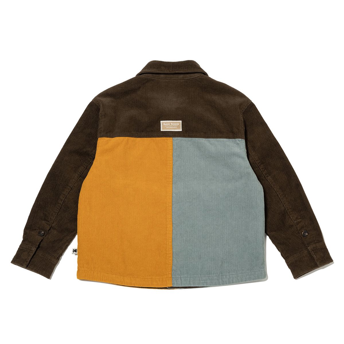 코닥 키즈(KODAK KIDS) 브라우니 컬러블럭 패딩 셔켓 키즈 BROWN