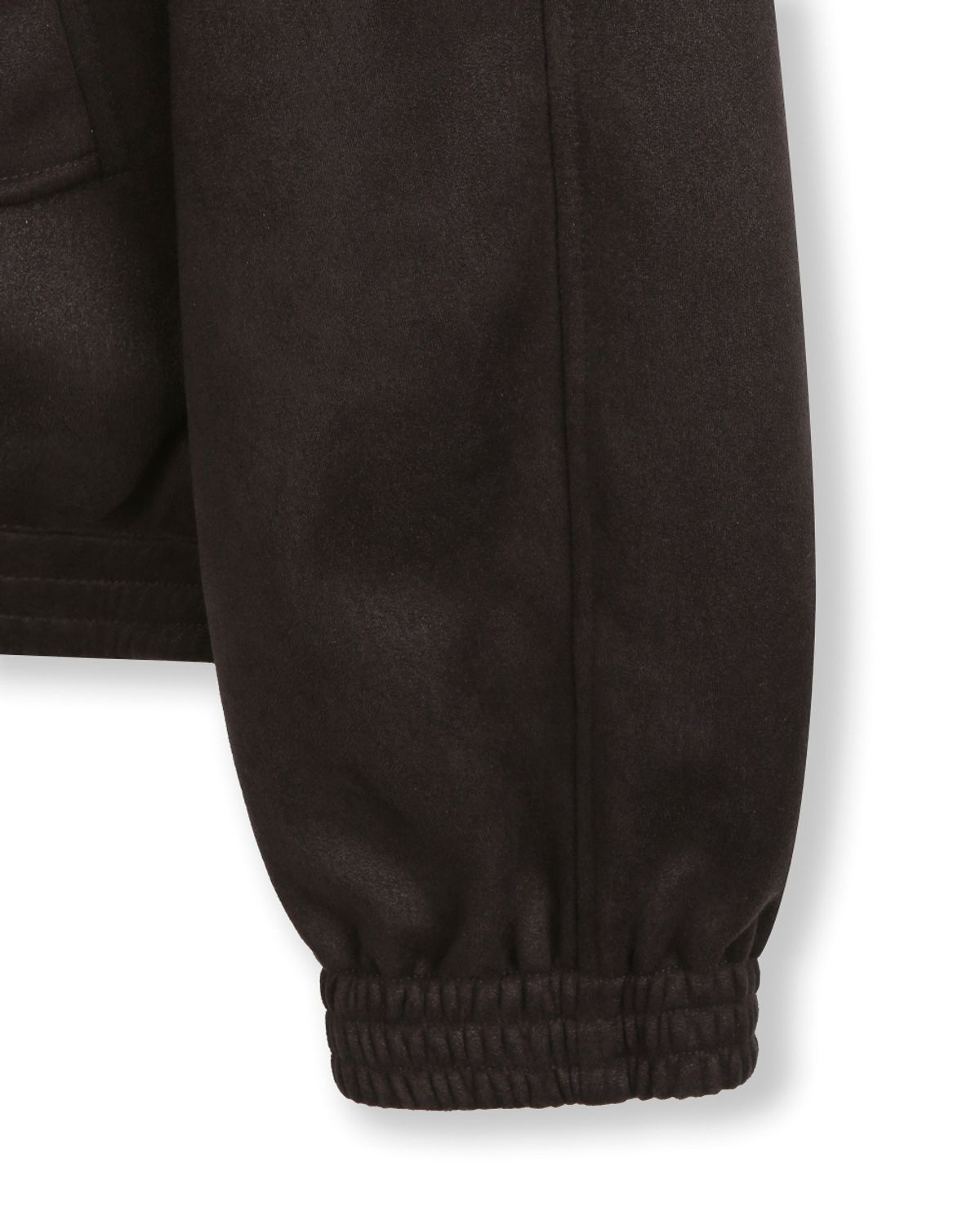 비슬로우(BESLOW) [비슬로우X데릭]SYNTHETIC SUEDE HARRINGTON JACKET DARK BROWN