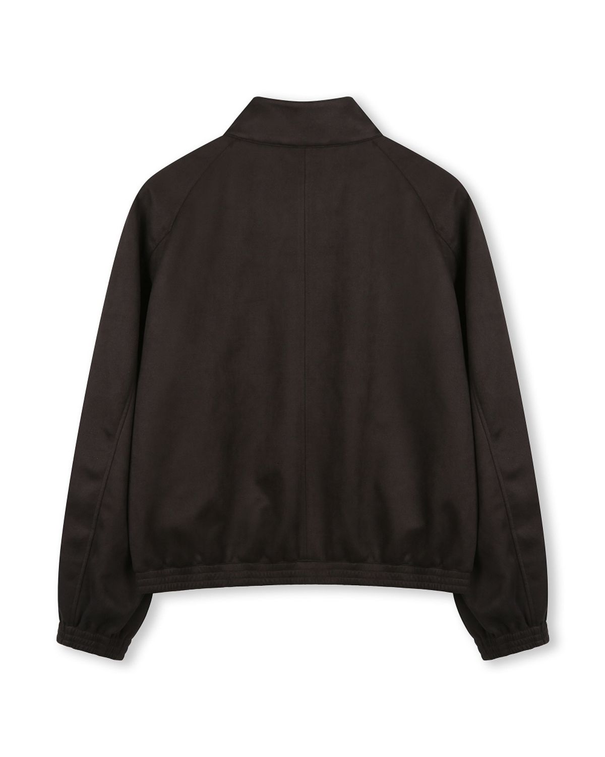 비슬로우(BESLOW) [비슬로우X데릭]SYNTHETIC SUEDE HARRINGTON JACKET DARK BROWN