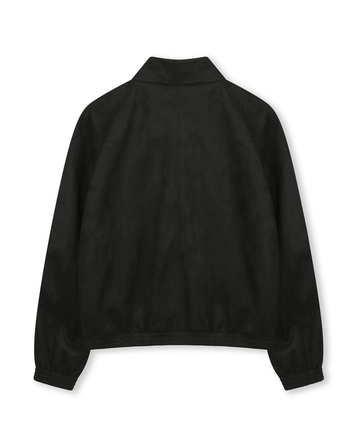 비슬로우(BESLOW) [비슬로우X데릭]SYNTHETIC SUEDE HARRINGTON JACKET BLACK