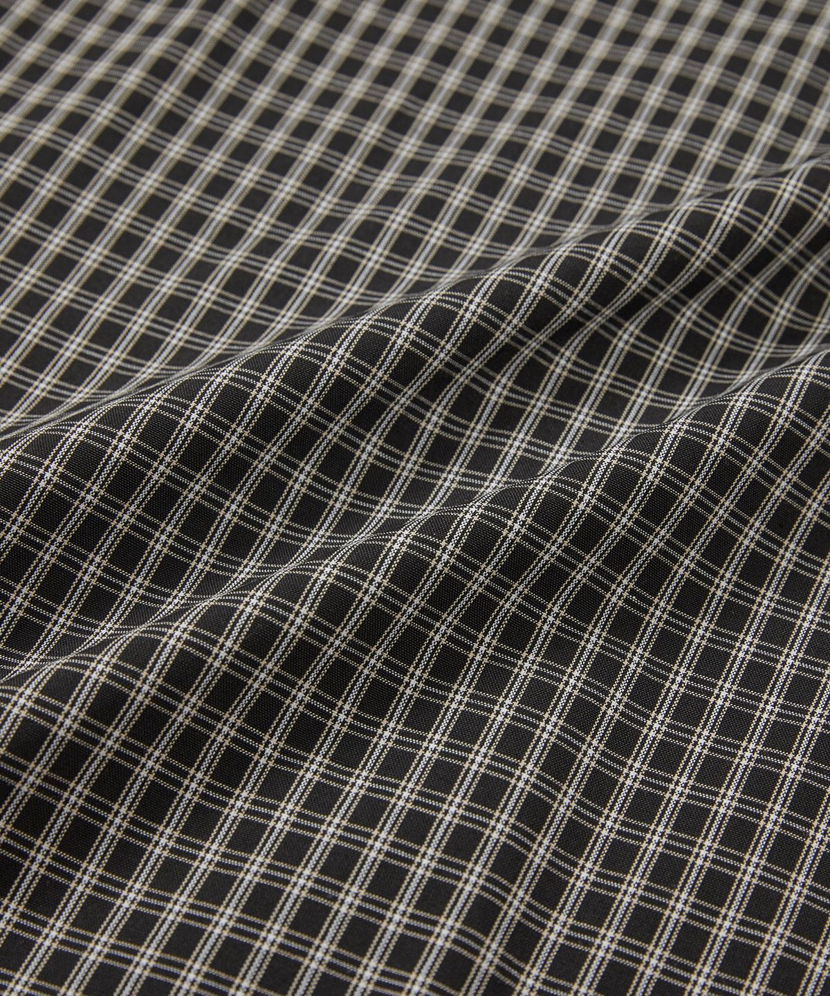 웨스트 그랜드 블러바드(WEST GRAND BOULEVARD) 노블 원 포켓 체크 셔츠 ANTIQUE BLACK