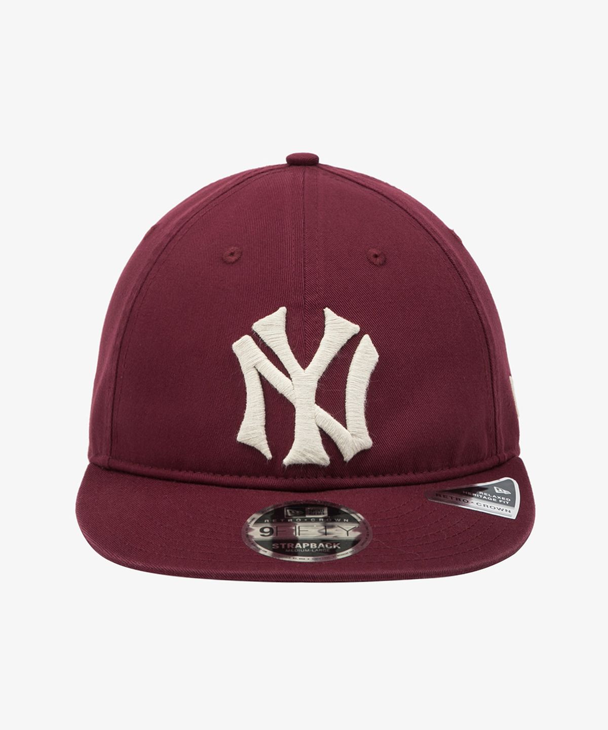 뉴에라(NEW ERA) MLB 쿠퍼스타운 뉴욕 양키스 빅 로고 레트로 크라운 스트랩백 플로리다 가넷
