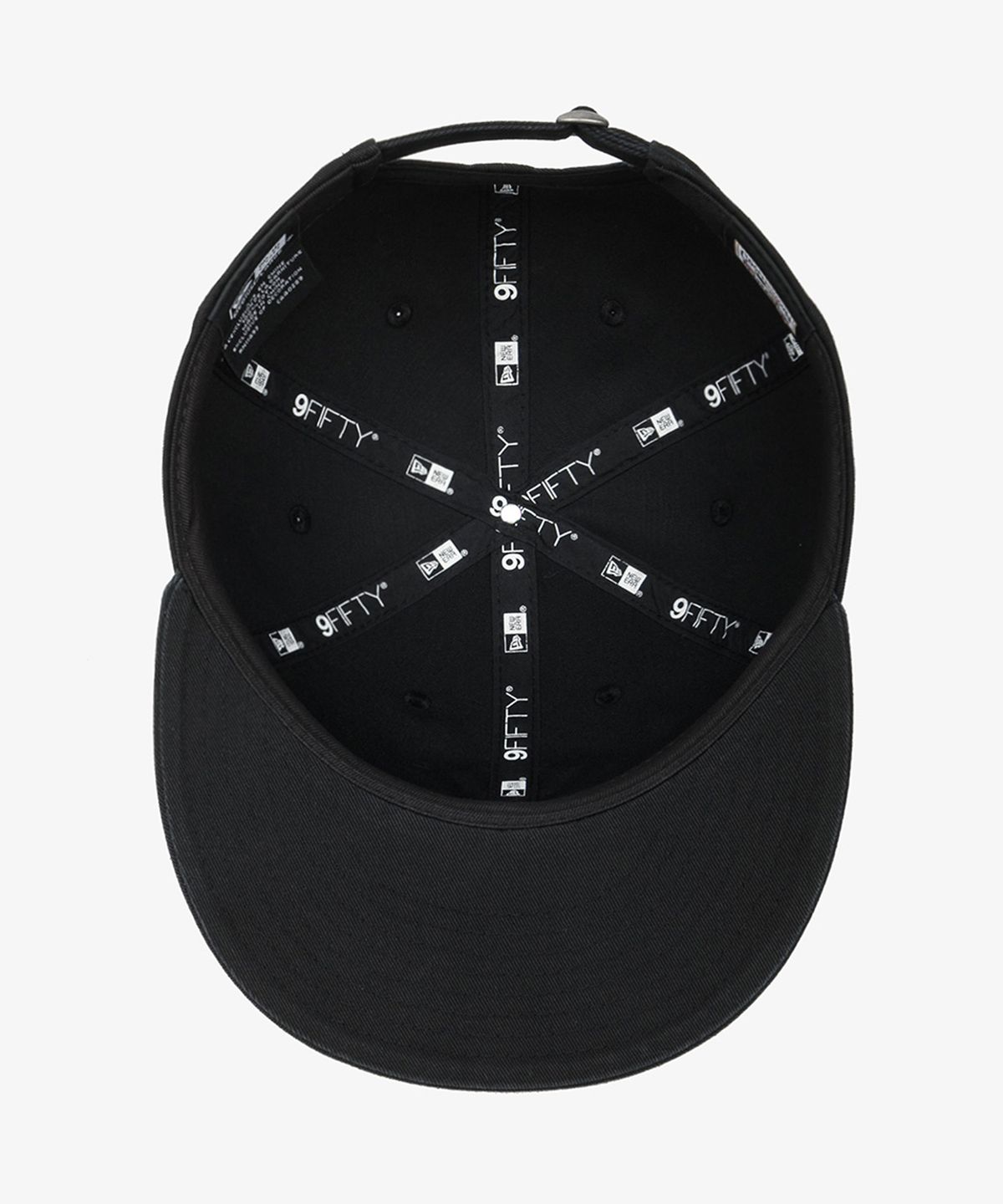 뉴에라(NEW ERA) MLB 쿠퍼스타운 뉴욕 양키스 빅 로고 레트로 크라운 스트랩백 블랙