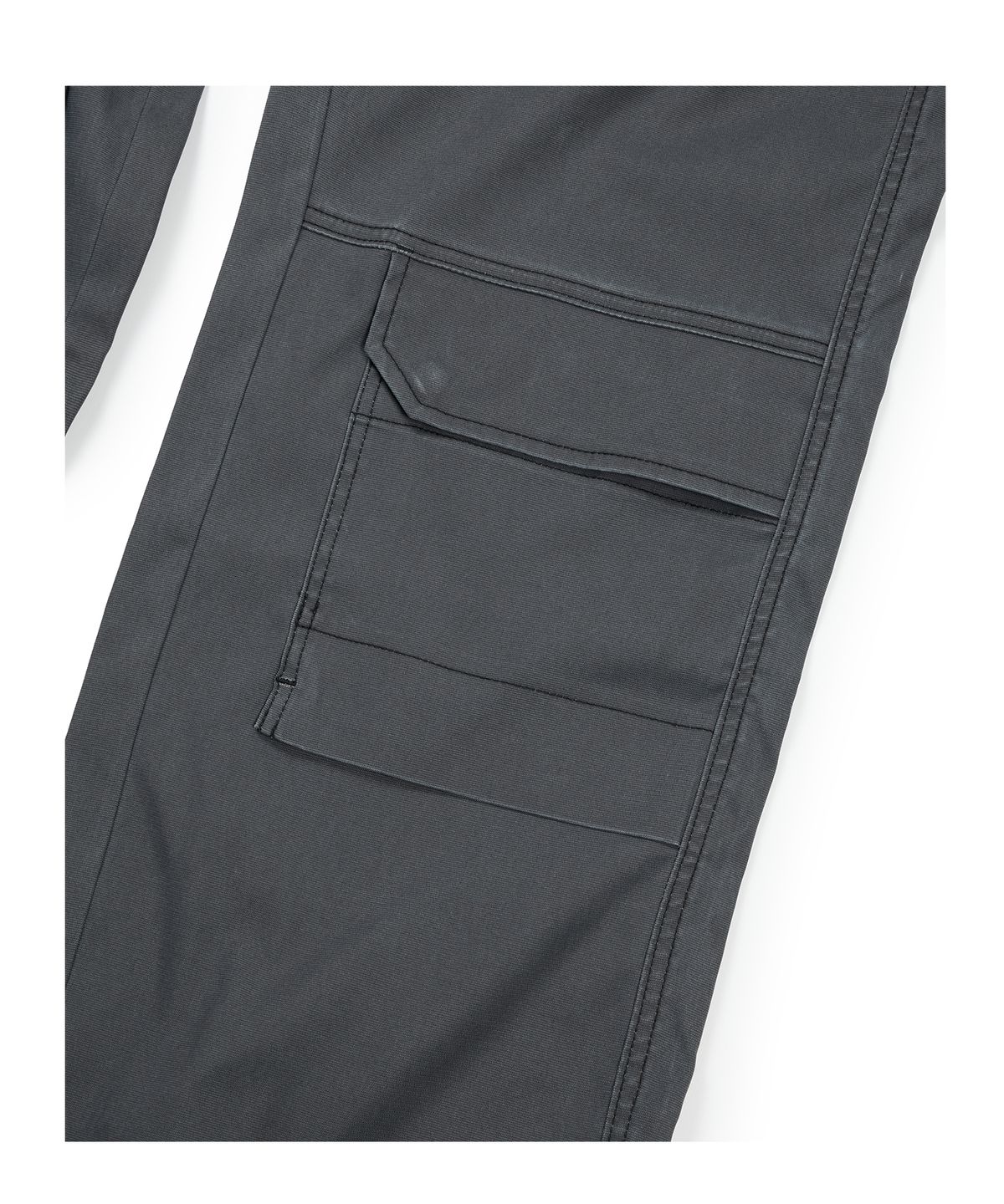 이티씨이(ETCE) (BASE) KNEE POCKET COMFORT PANTS (BLACK)