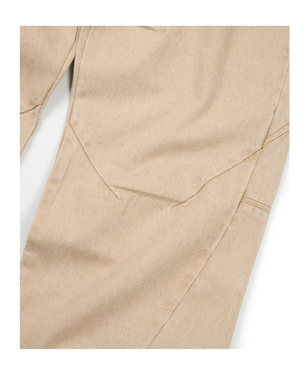 이티씨이(ETCE) SIDE POCKET CURVED DENIM (BEIGE)