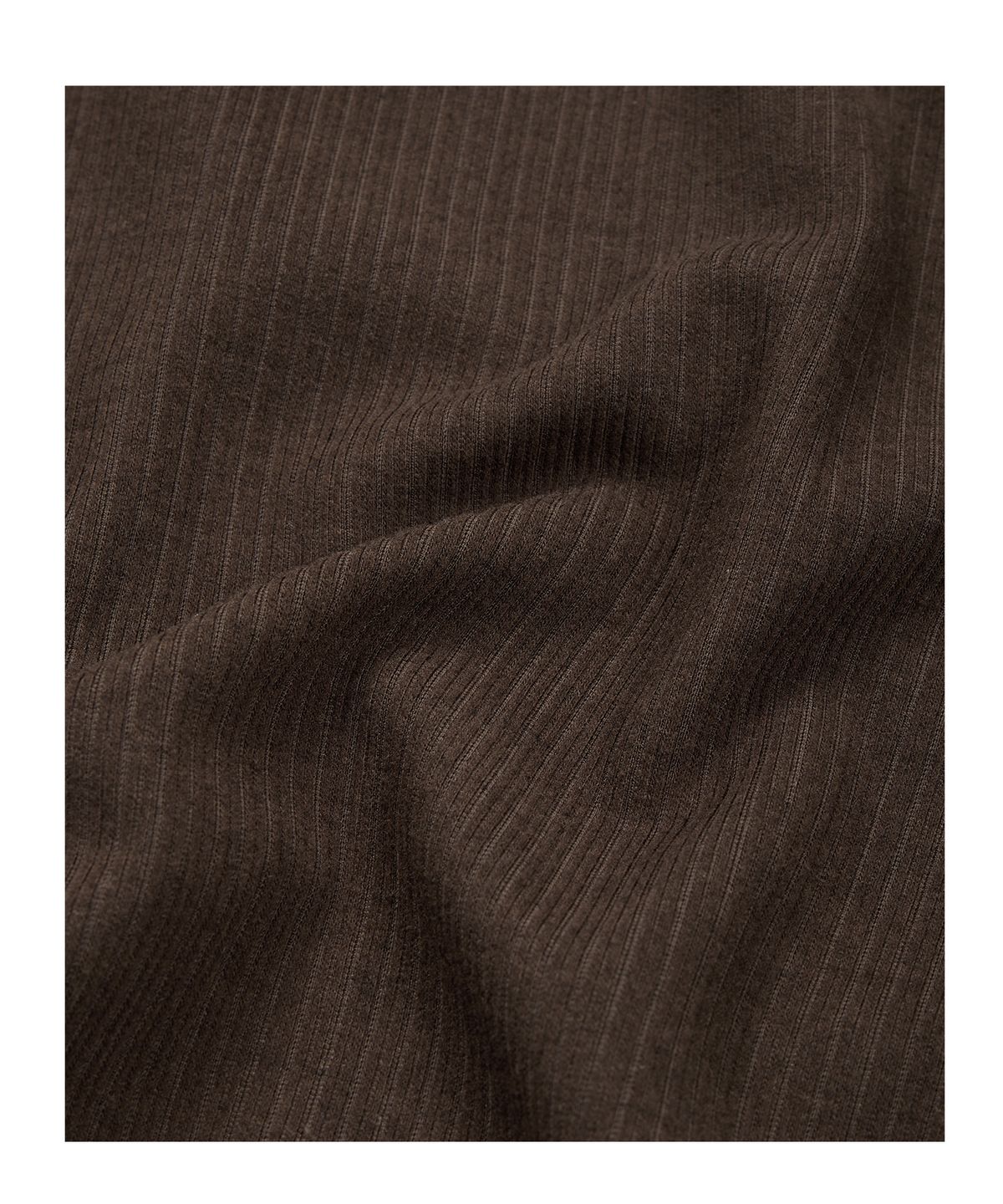 이티씨이(ETCE) (BASE) FULL KNIT ZIP UP (BROWN)