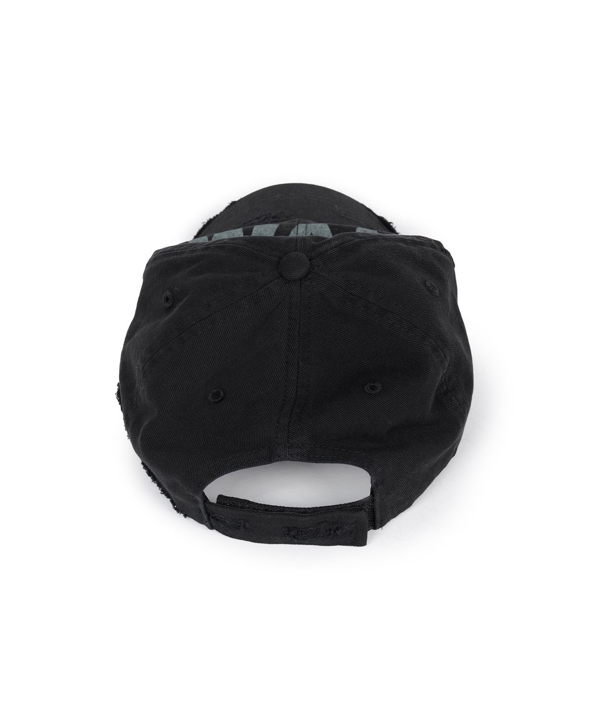이티씨이(ETCE) RAW BALL CAP (BLACK)