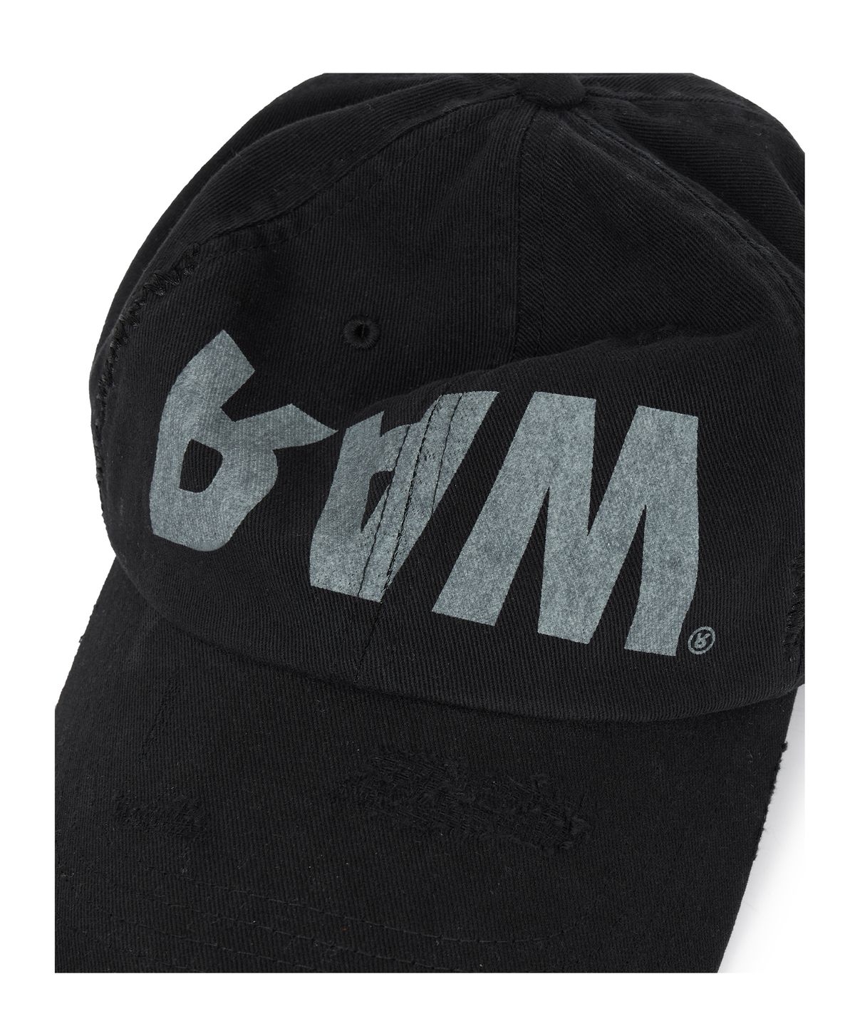 이티씨이(ETCE) RAW BALL CAP (BLACK)