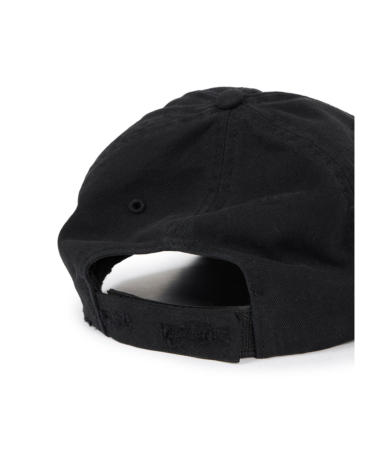 이티씨이(ETCE) RAW BALL CAP (BLACK)