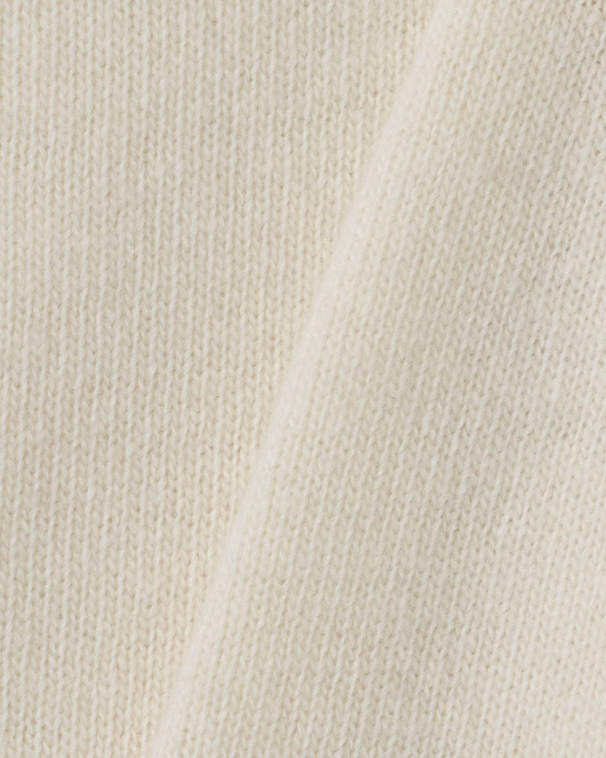 디앤드퀘스천(THEENDQUESTION) Button half-open knit top / WHITE