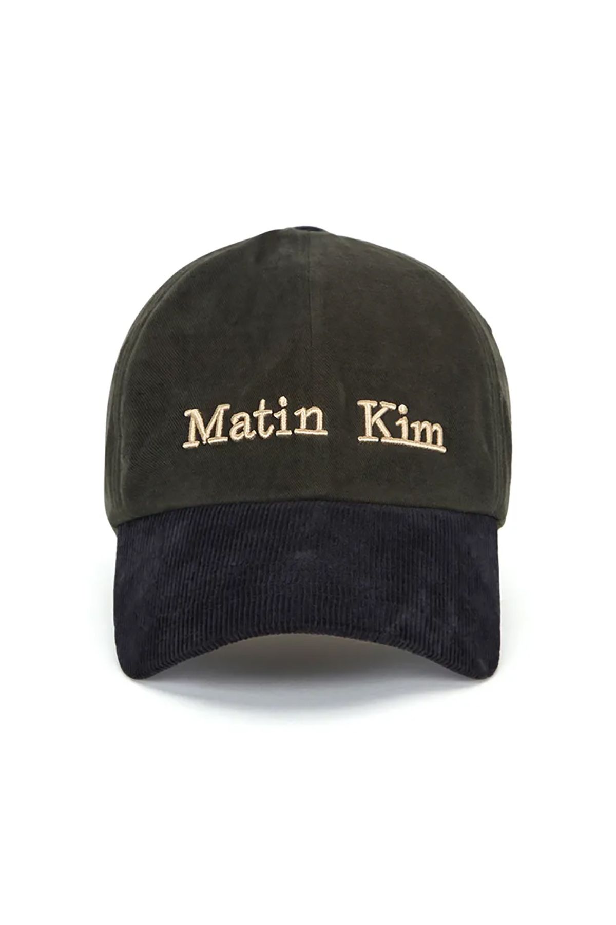 MUSINSA公式 | MATIN KIM MATIN CLASSIC LOGO CORDUROY BRIM BALL CAP