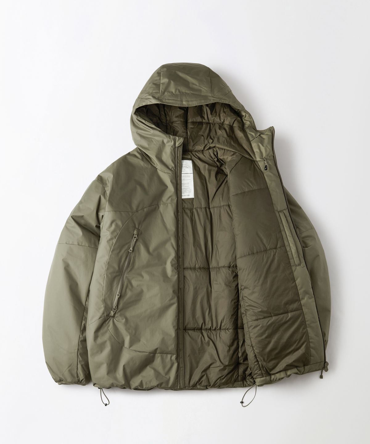 아웃스탠딩(OUTSTANDING) TORAY PRIMALOFT PCU JACKET_SAGE GREEN