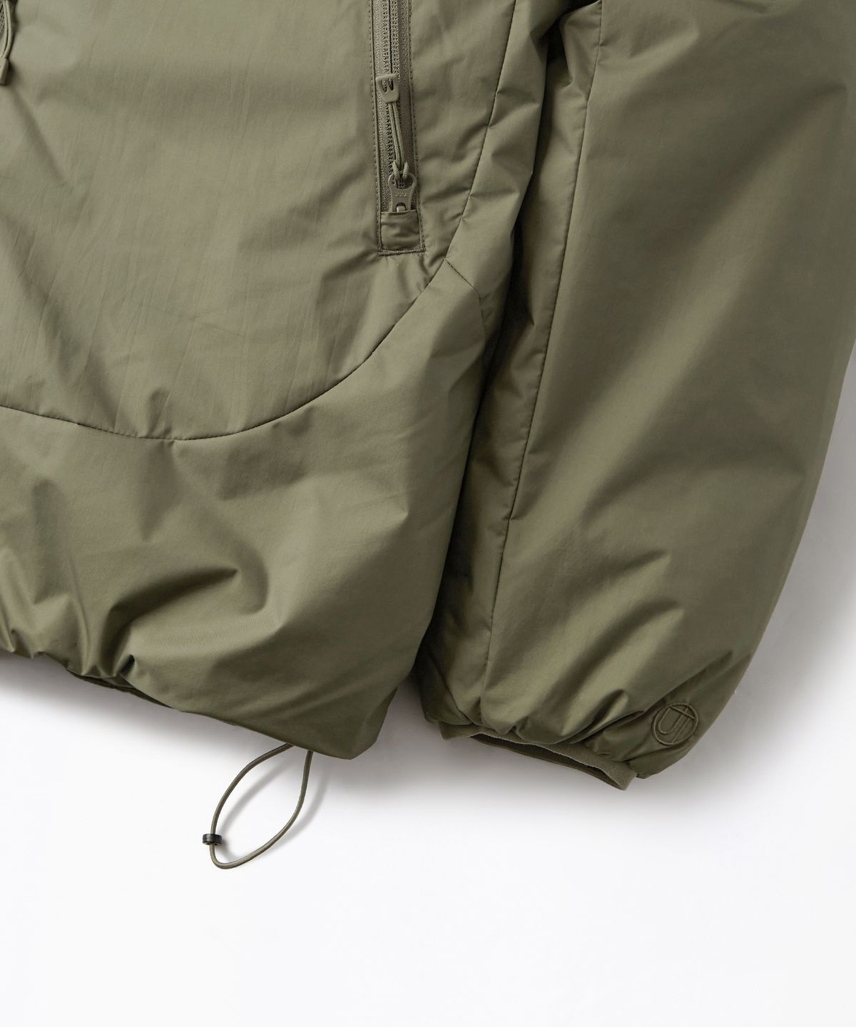 아웃스탠딩(OUTSTANDING) TORAY PRIMALOFT PCU JACKET_SAGE GREEN