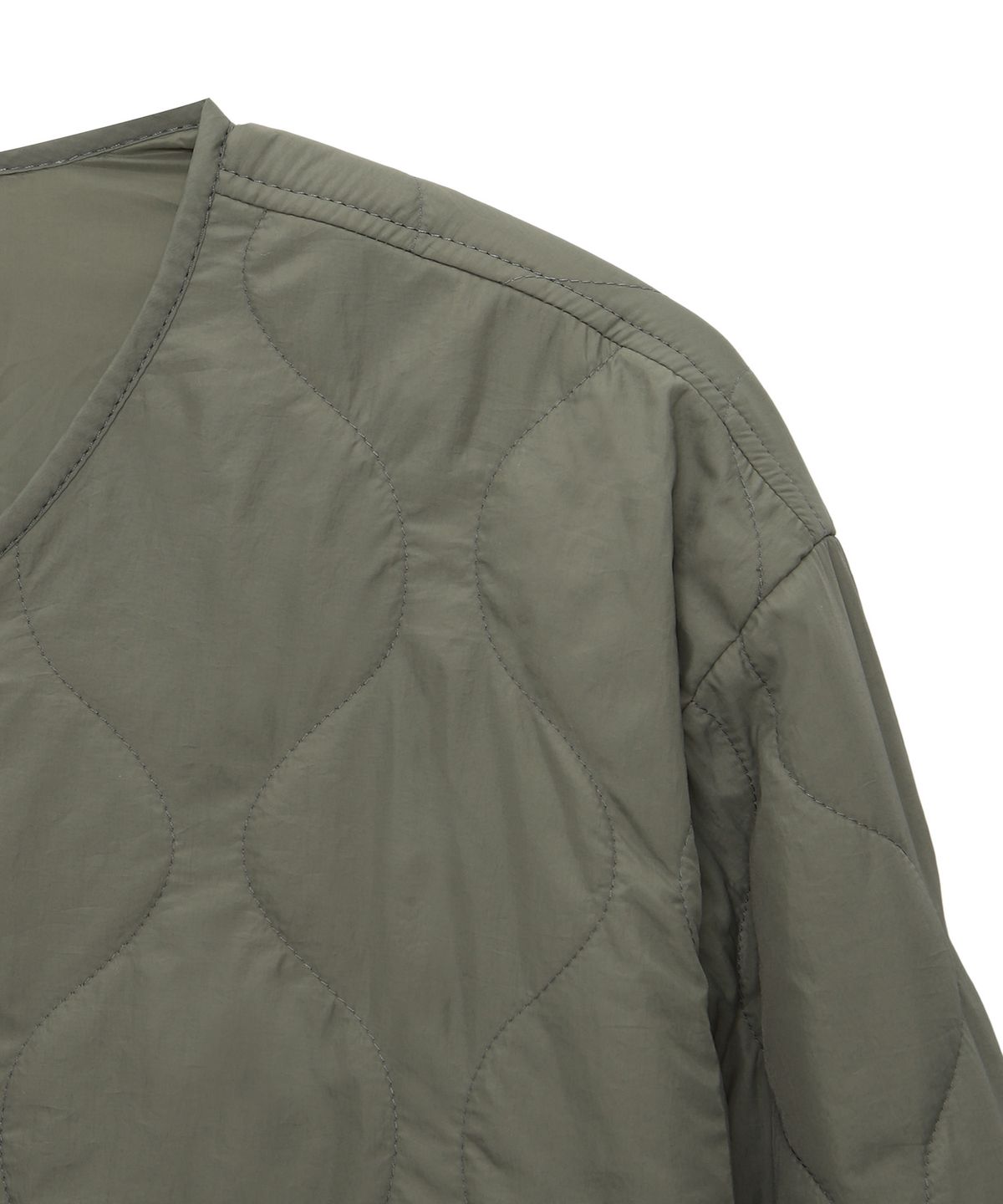 슈퍼드라이(SUPERDRY) 퀼티드 패딩 자켓 올리브