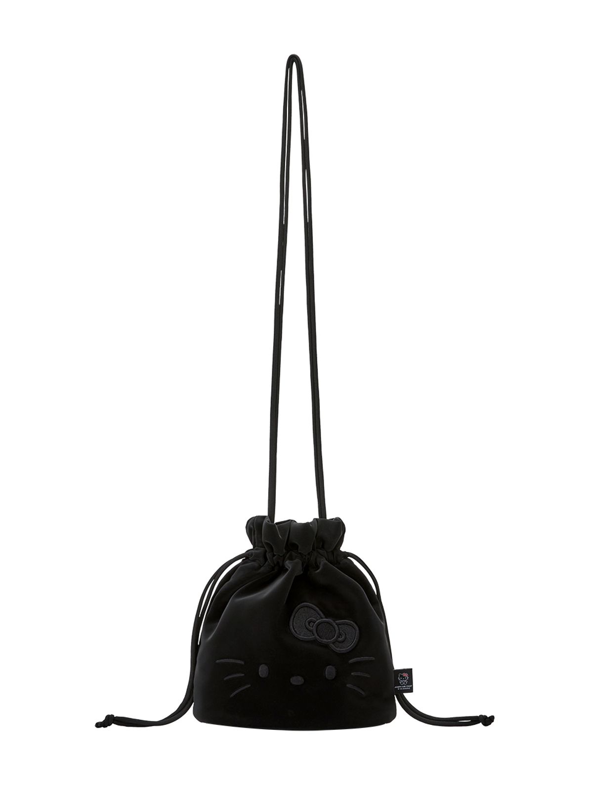 조셉앤스테이시(JOSEPH&STACEY) Drawstring Cross Hello Kitty Haze Black