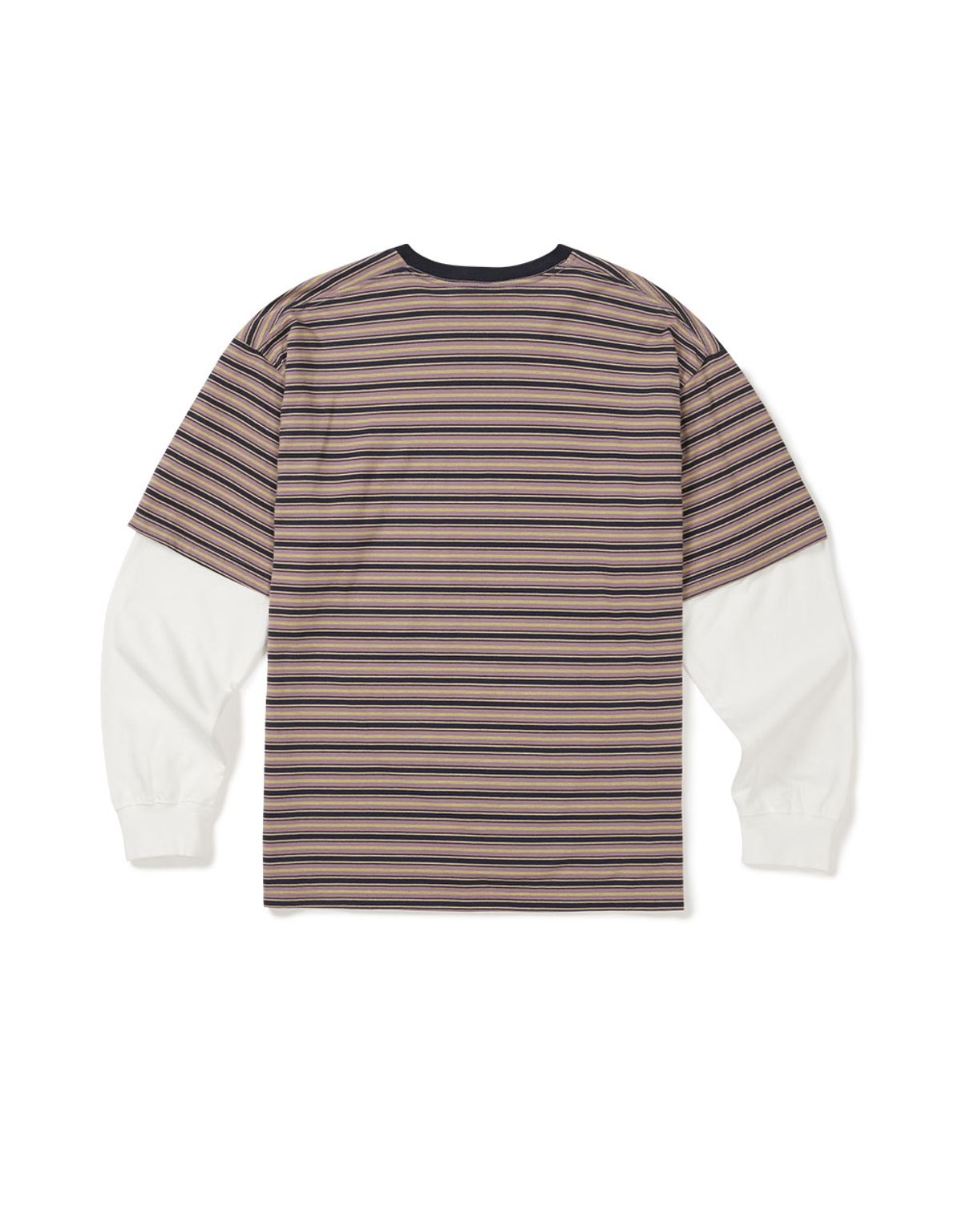 엠엠엘지(MMLG) MULTI STRIPE LAYERED LVS-T (PURPLE STRIPE)
