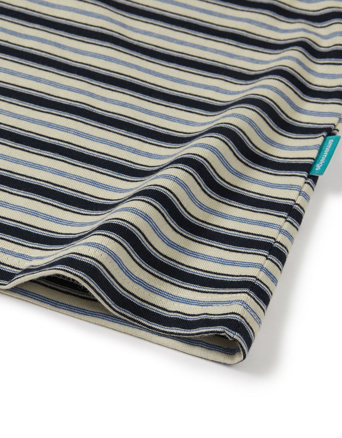 엠엠엘지(MMLG) MULTI STRIPE LAYERED LVS-T (NAVY STRIPE)