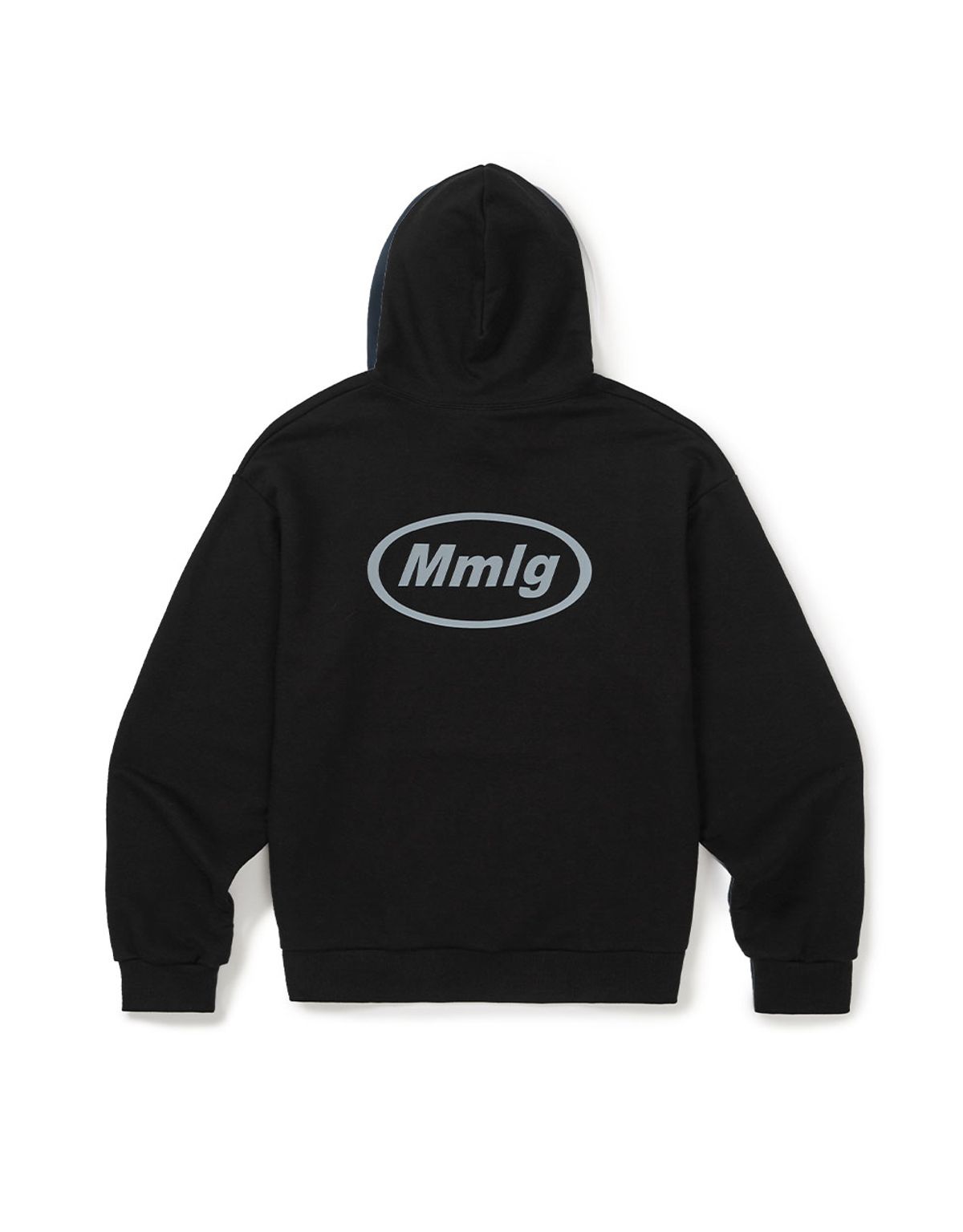 엠엠엘지(MMLG) [Mmlg] ESSENTIAL CIRCLE HOODIE (EVERY BLACK)