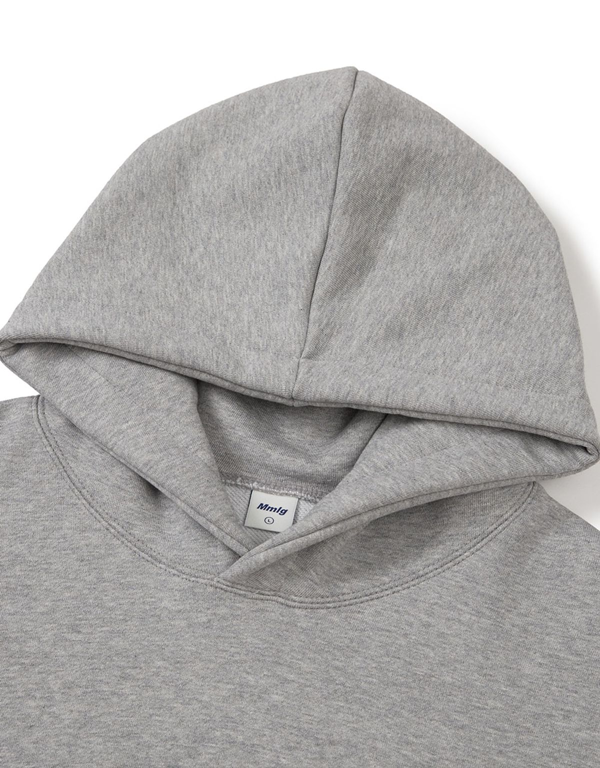 엠엠엘지(MMLG) [Mmlg] ESSENTIAL CIRCLE HOODIE (EVERY GREY)