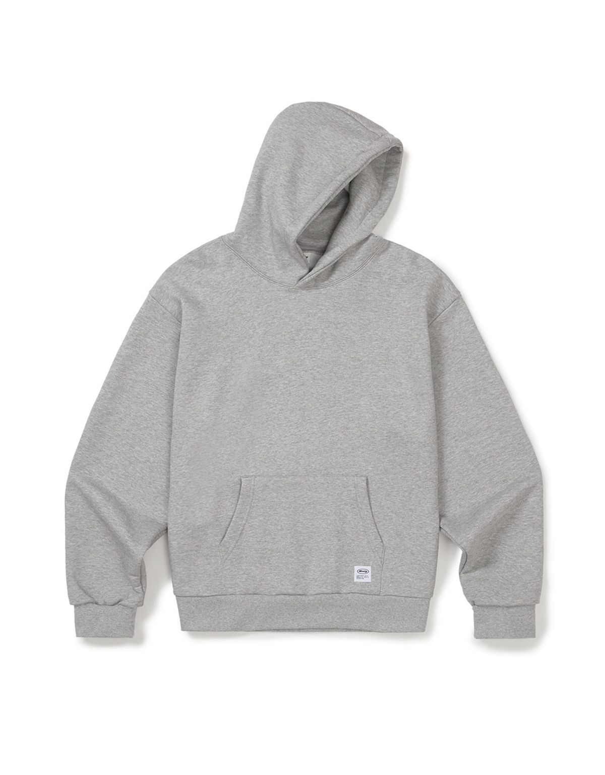 엠엠엘지(MMLG) [Mmlg] ESSENTIAL CIRCLE HOODIE (EVERY GREY)