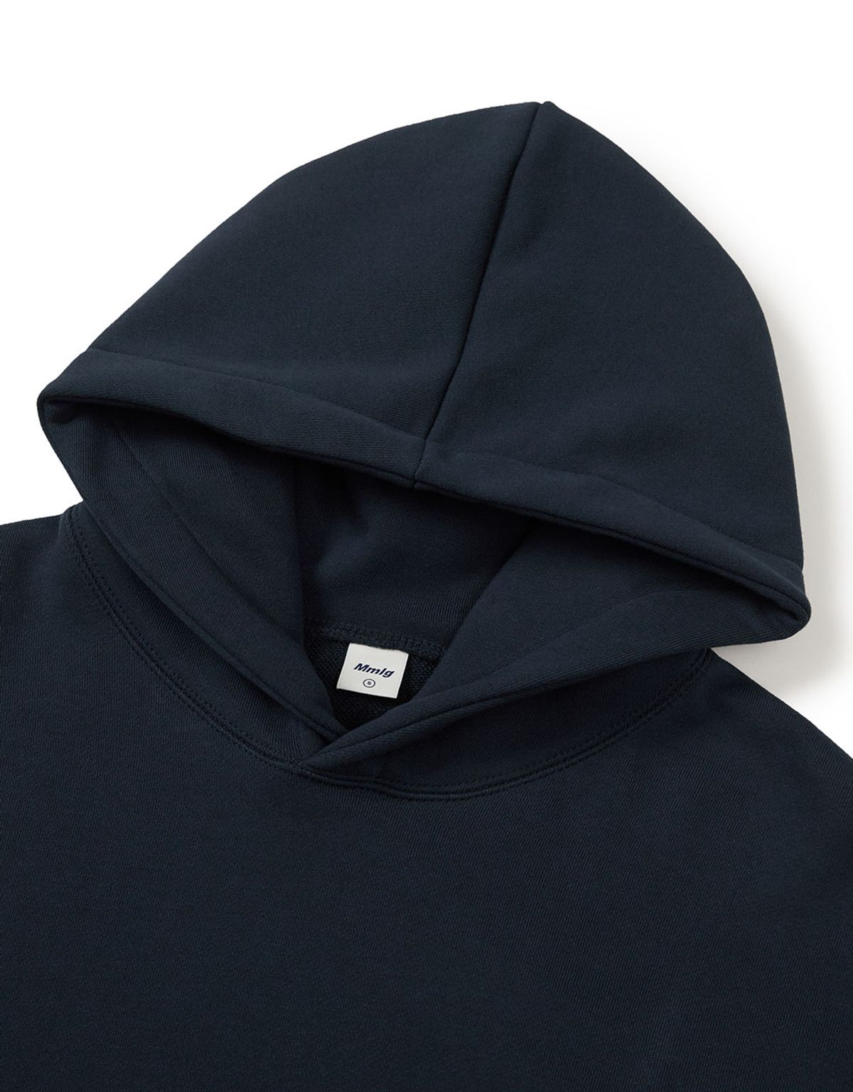 엠엠엘지(MMLG) [Mmlg] ESSENTIAL CIRCLE HOODIE (AUTHENTIC NAVY)