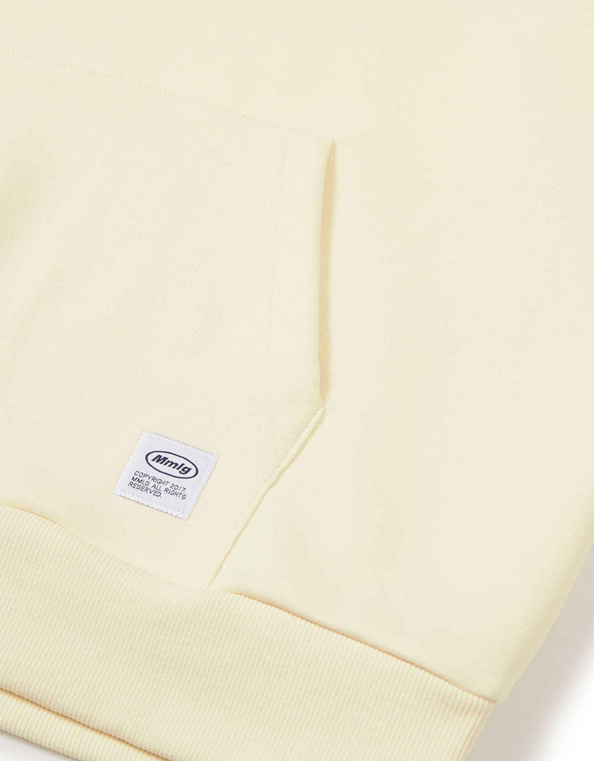 엠엠엘지(MMLG) [Mmlg] ESSENTIAL CIRCLE HOODIE (NATURAL SOAP)