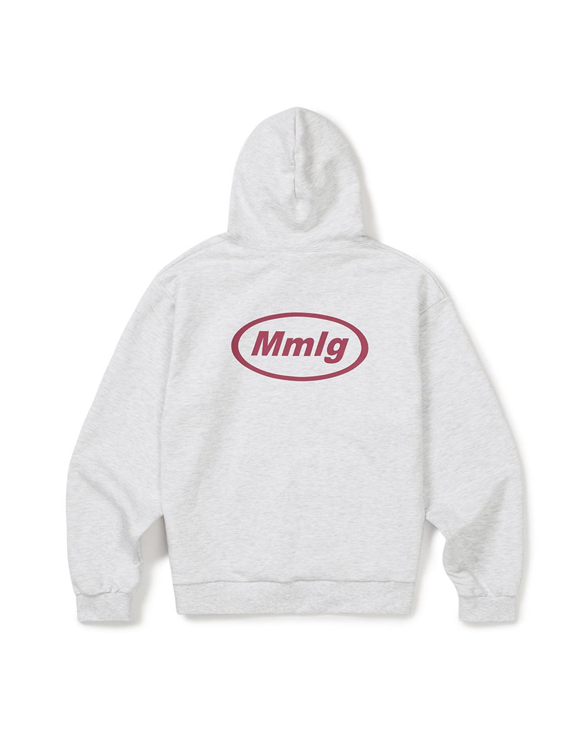 엠엠엘지(MMLG) [Mmlg] ESSENTIAL CIRCLE HOODIE (ASH GREY)