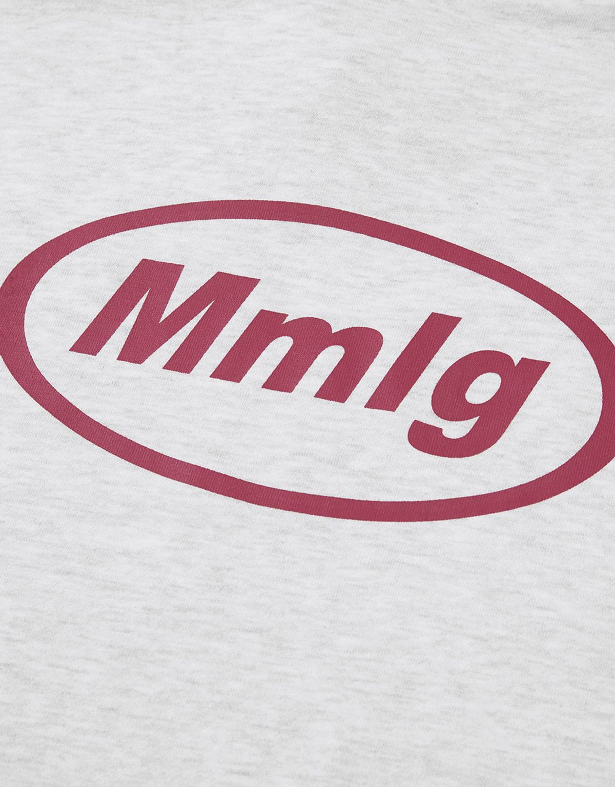 엠엠엘지(MMLG) [Mmlg] ESSENTIAL CIRCLE HOODIE (ASH GREY)