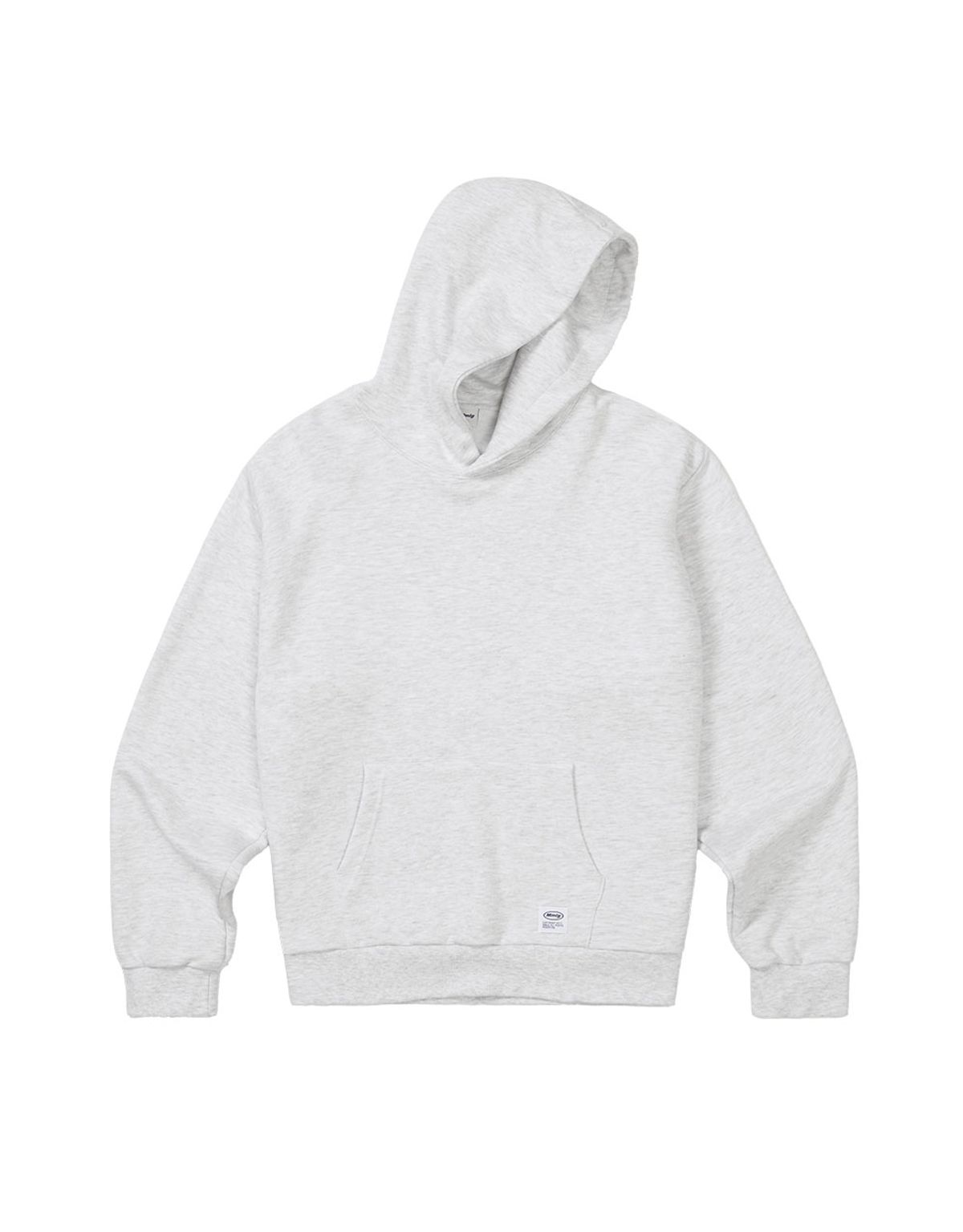 엠엠엘지(MMLG) [Mmlg] ESSENTIAL CIRCLE HOODIE (ASH GREY)