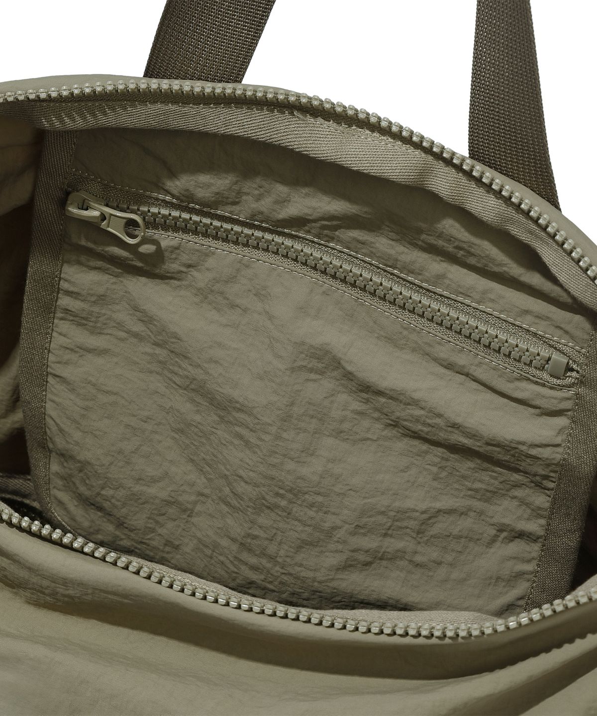 엘엠알(LMR) 심볼 로고 자수 나일론 더플백 KHAKI