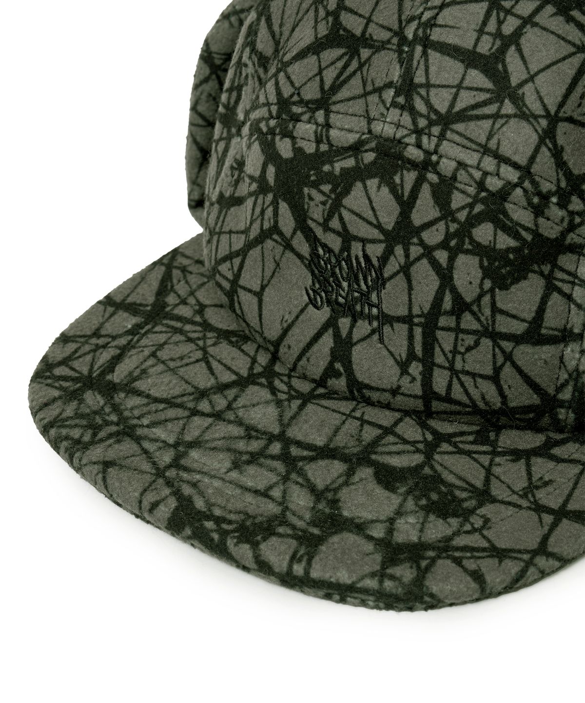 브라운브레스(BROWNBREATH) SPRAWL BOUCLE EARFLAP CAMP CAP - KHAKI
