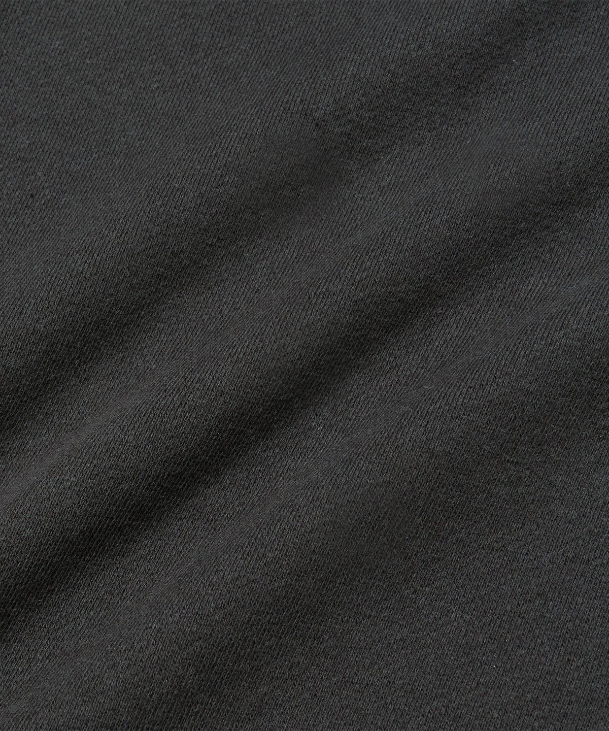 브라운브레스(BROWNBREATH) W TAG CROP HOODIE - CHARCOAL