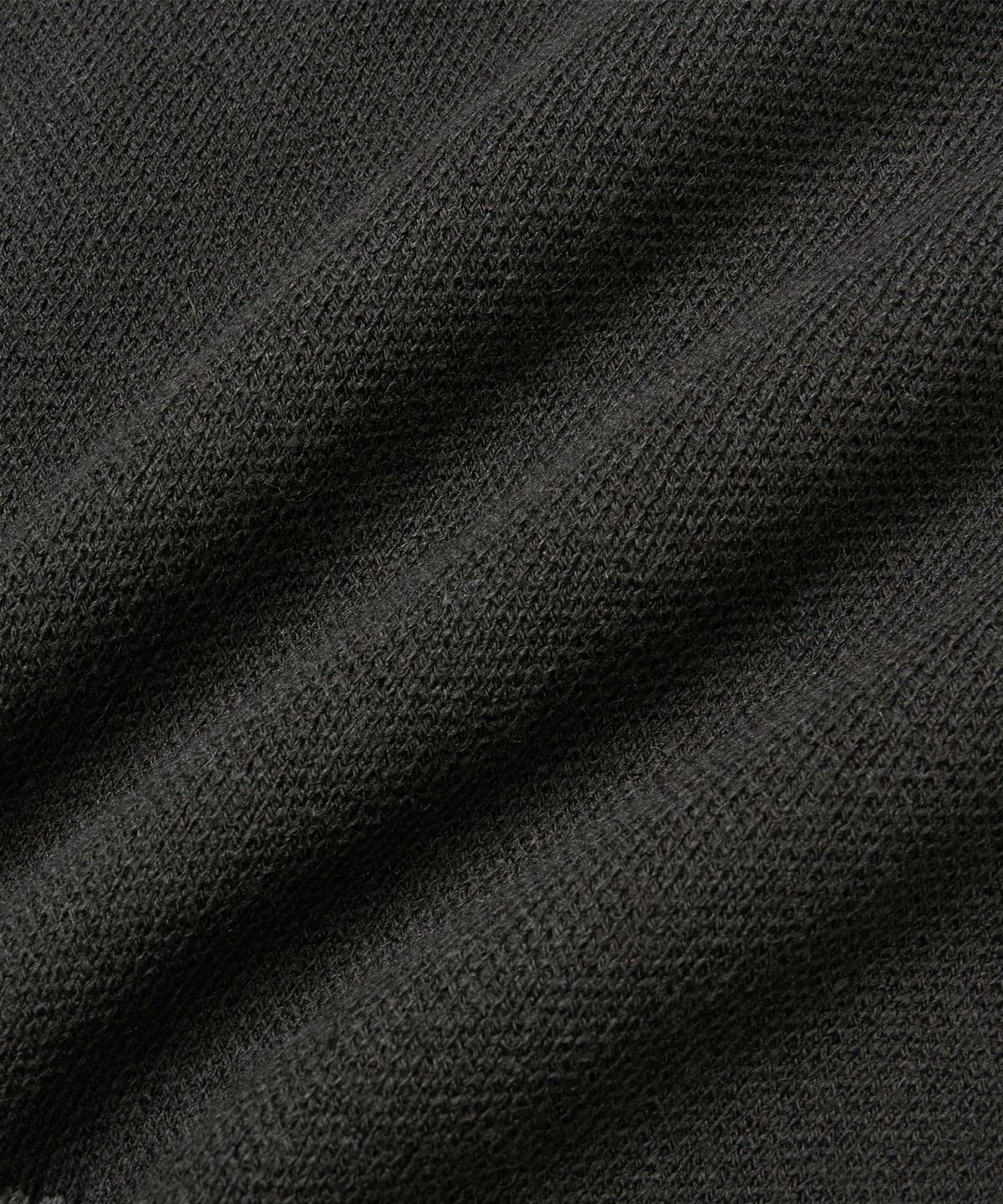브라운브레스(BROWNBREATH) W BB SLIM FIT KNIT HOODIE - CHARCOAL