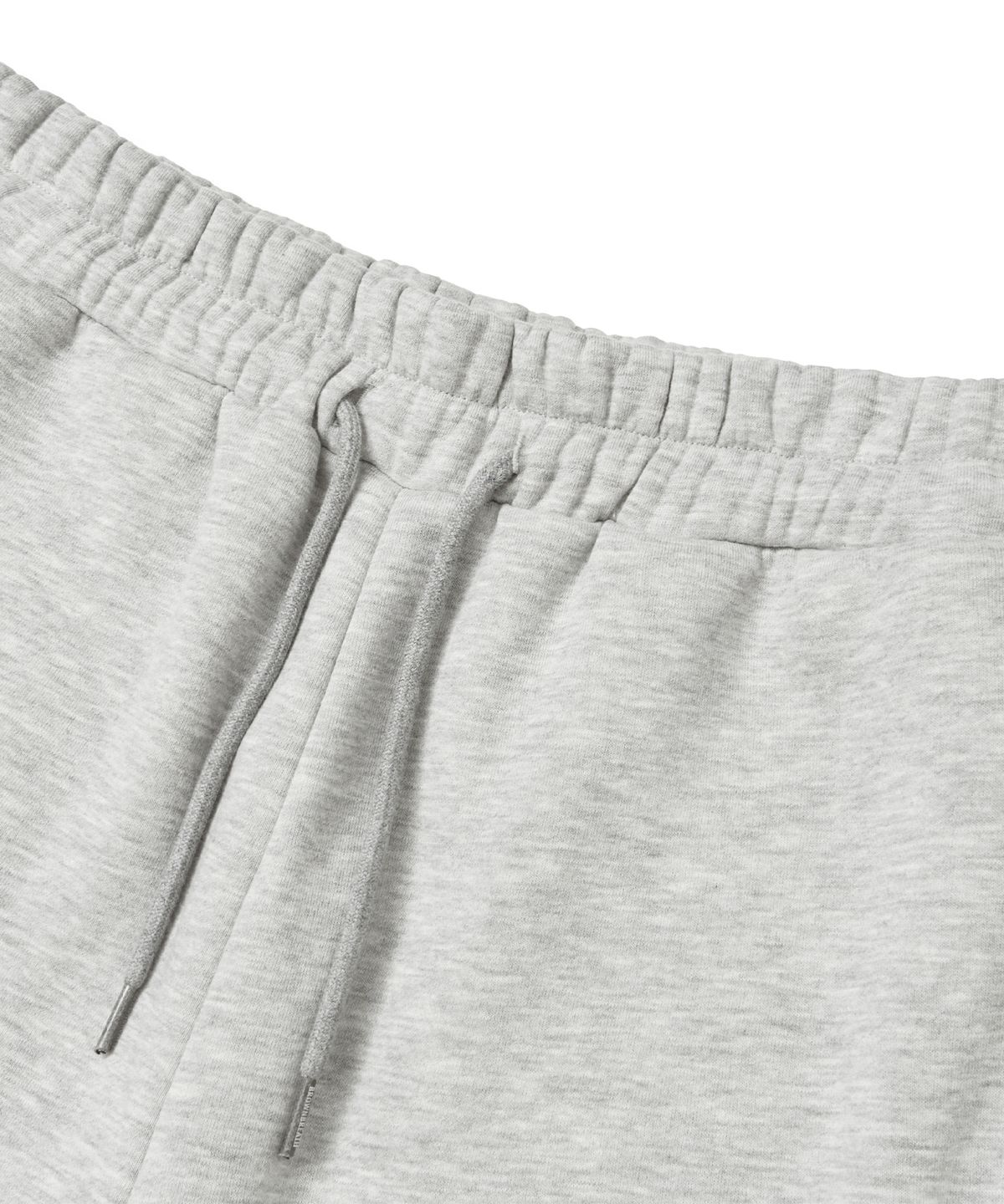 브라운브레스(BROWNBREATH) TAG WIDE SWEAT PANTS - MELANGE GREY