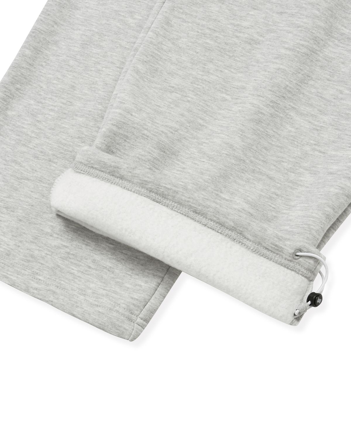 브라운브레스(BROWNBREATH) TAG WIDE SWEAT PANTS - MELANGE GREY