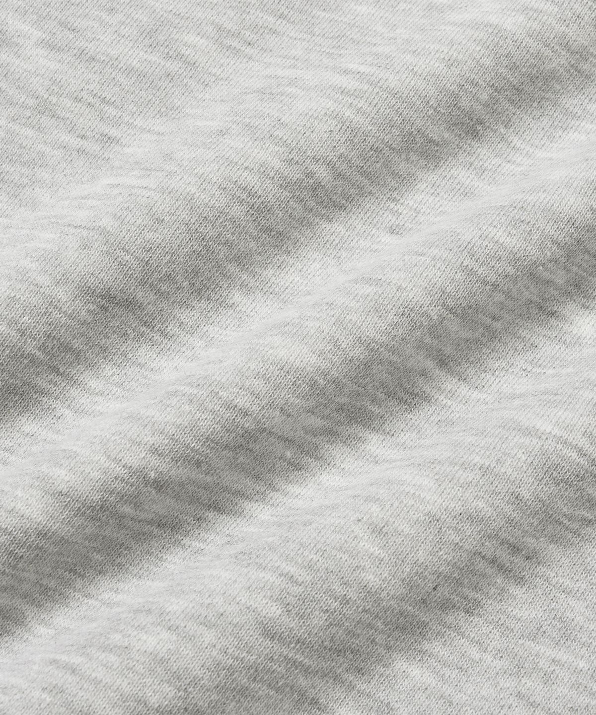 브라운브레스(BROWNBREATH) TAG WIDE SWEAT PANTS - MELANGE GREY