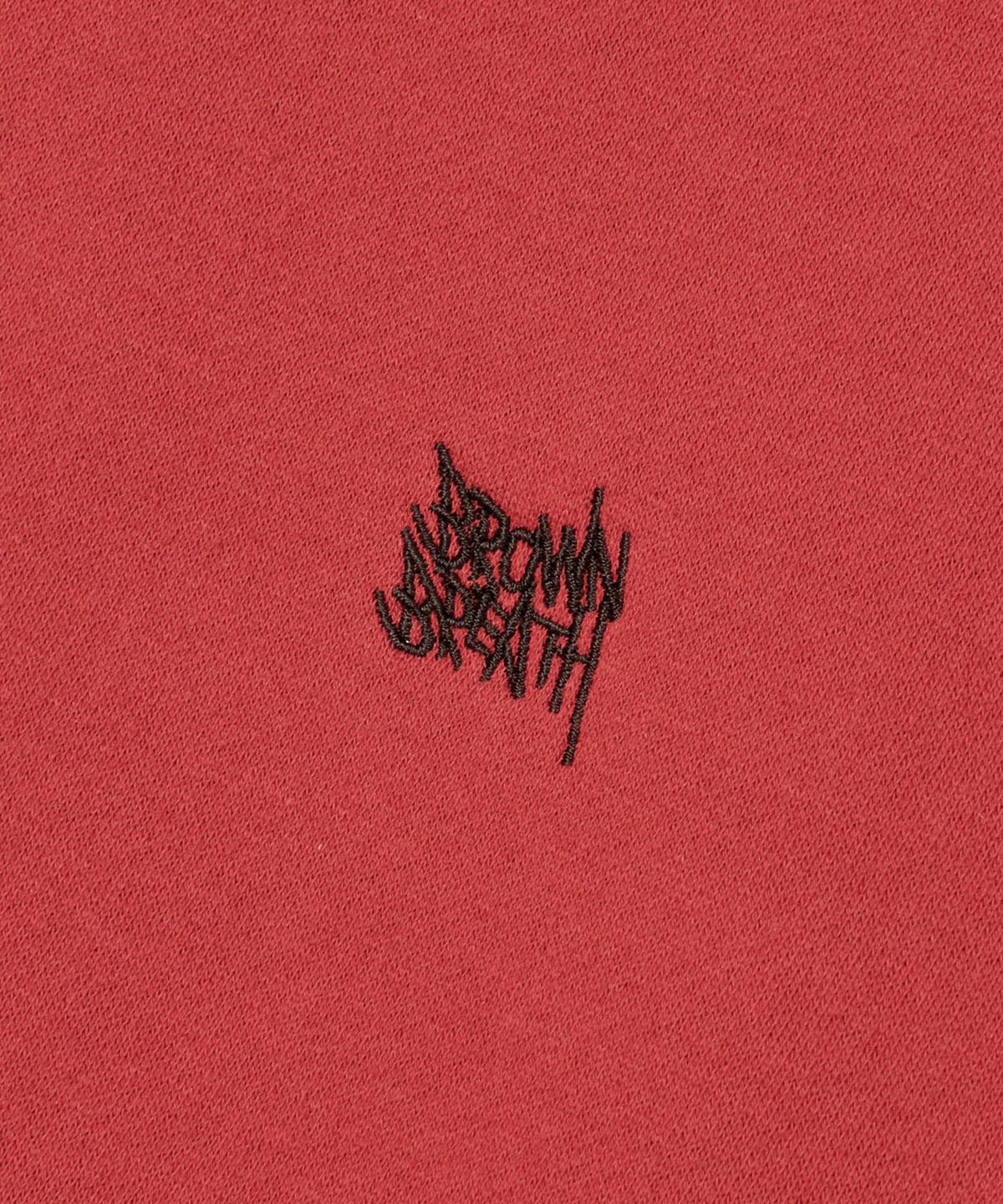 브라운브레스(BROWNBREATH) TAG HOODIE - RED