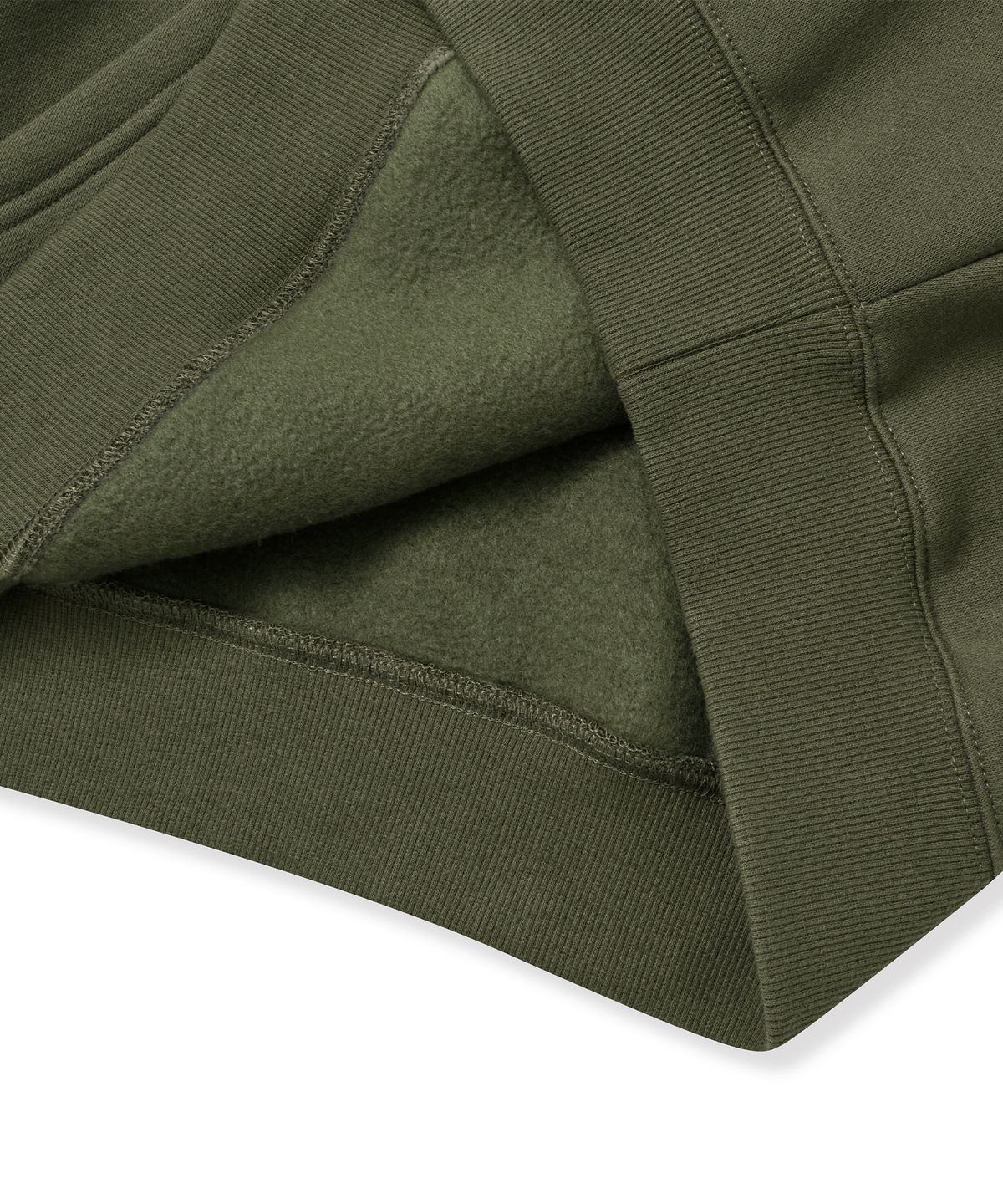 브라운브레스(BROWNBREATH) TAG HOODIE - KHAKI