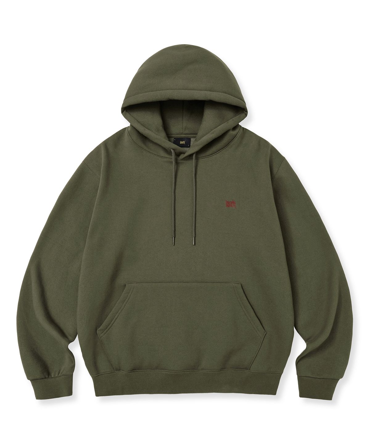 브라운브레스(BROWNBREATH) TAG HOODIE - KHAKI