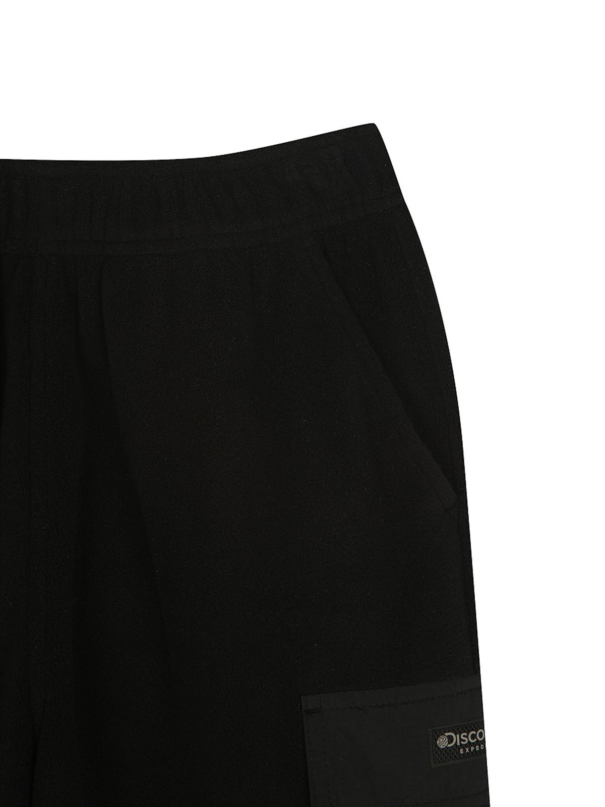 디스커버리 키즈(DISCOVERY KIDS) 키즈 하이브리드 플리스 조거팬츠 (BLACK)
