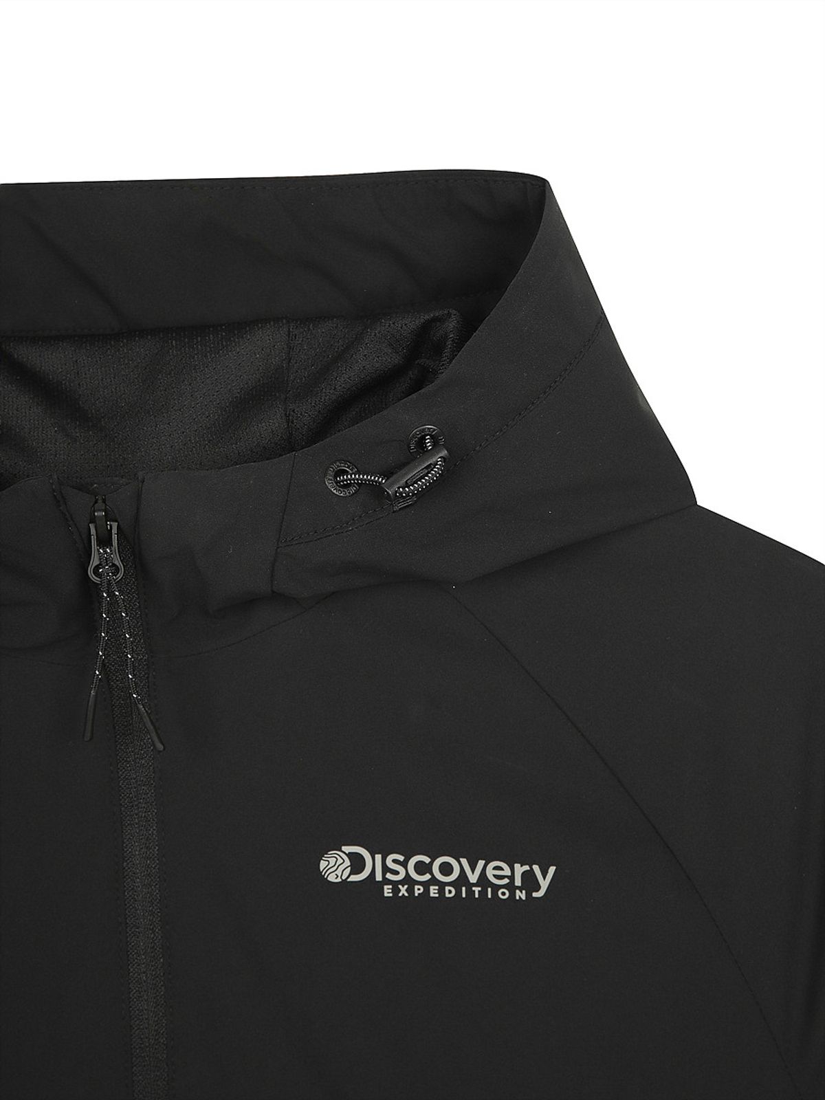 디스커버리 키즈(DISCOVERY KIDS) 여아 윈터라이프 우븐 후드 자켓 (BLACK)