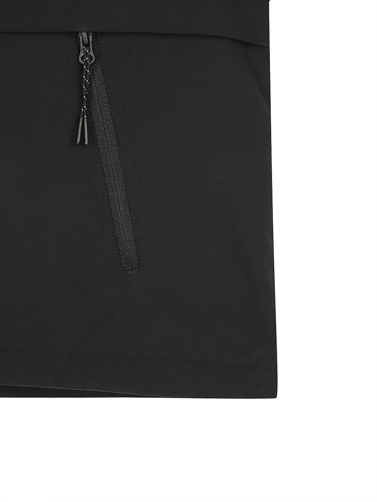 디스커버리 키즈(DISCOVERY KIDS) 여아 윈터라이프 우븐 후드 자켓 (BLACK)