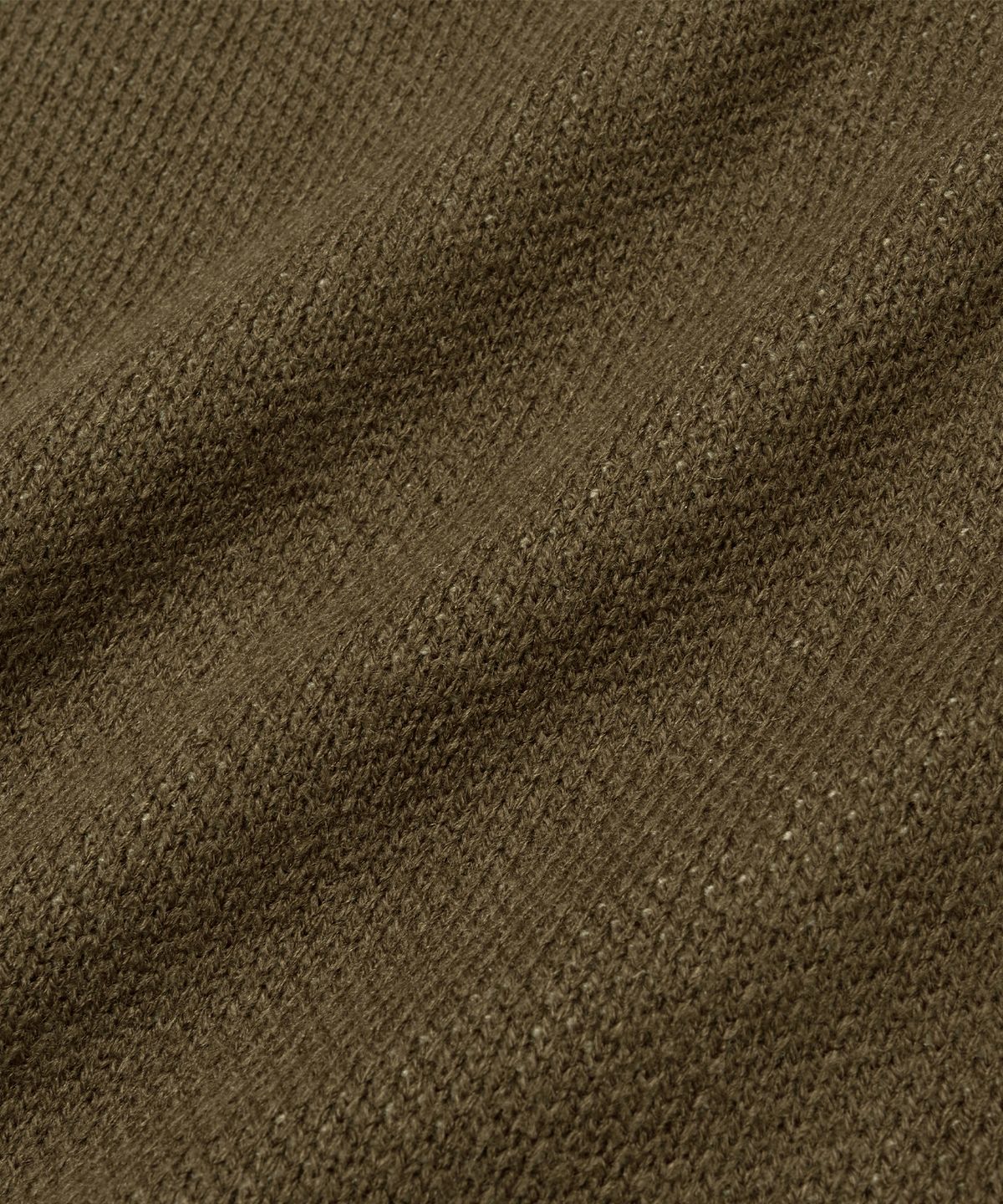 브라운브레스(BROWNBREATH) TAG KNIT HOOD ZIP UP - BROWN