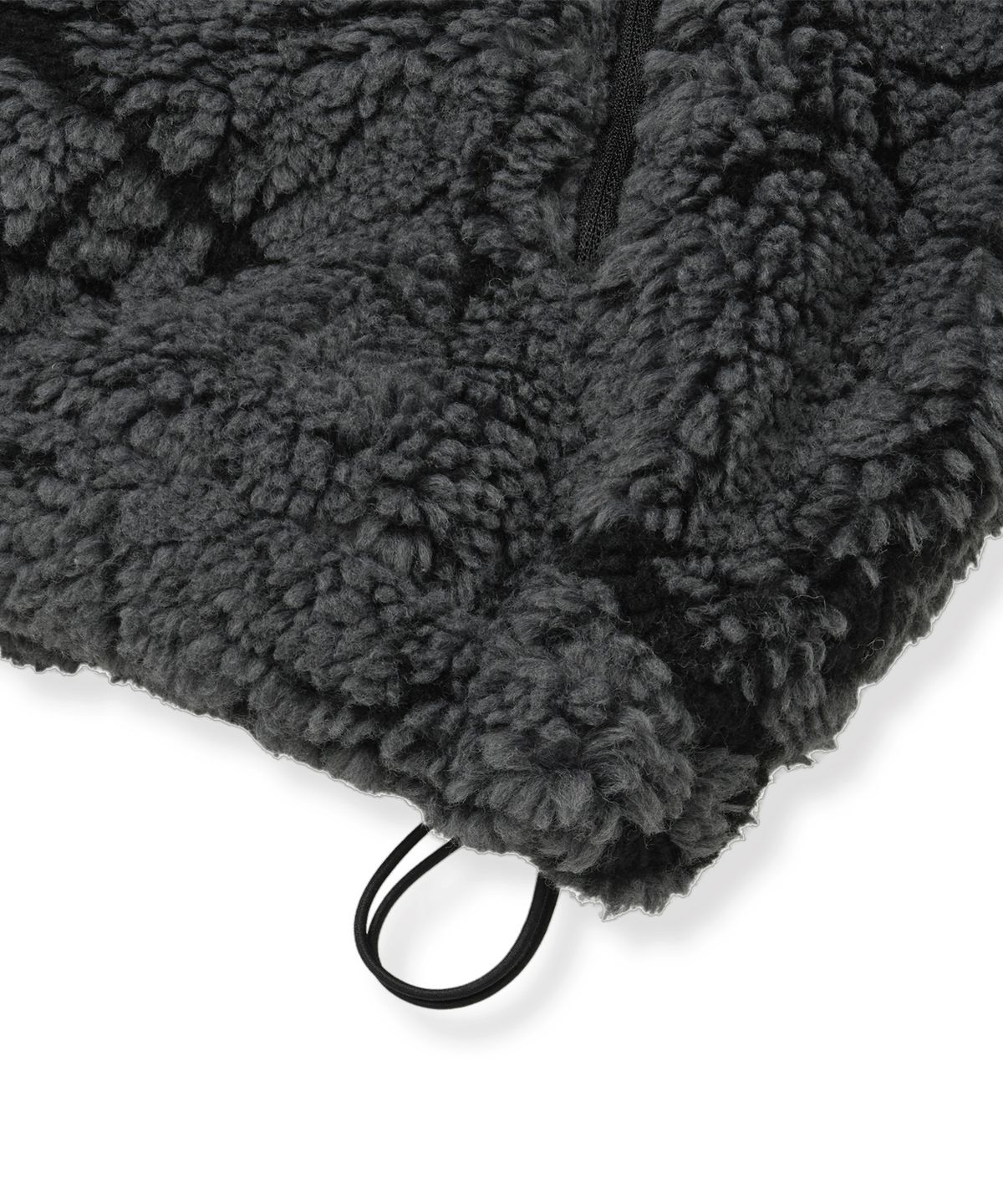 브라운브레스(BROWNBREATH) SPRAWL FLEECE PATTERN VEST - CHARCOAL